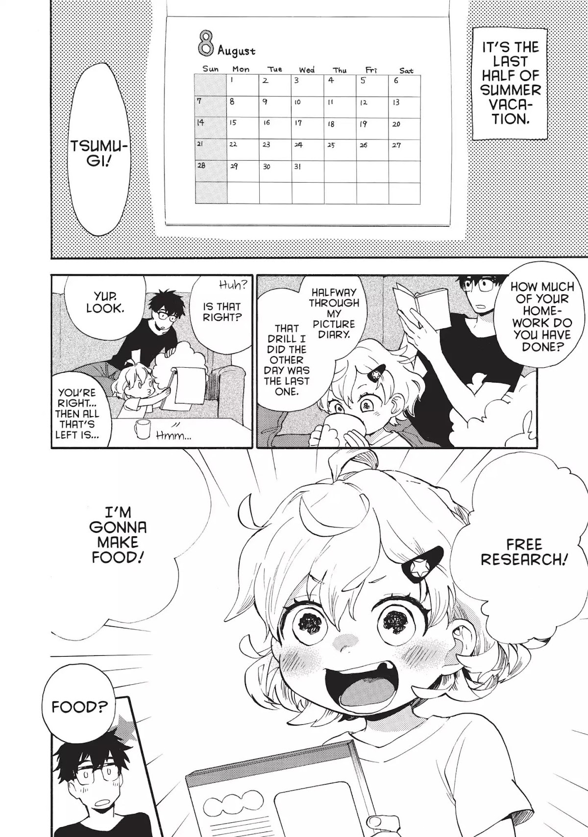 Amaama to Inazuma Chapter 43 page 2 - Chapter 43: My First Niku-Jaga
