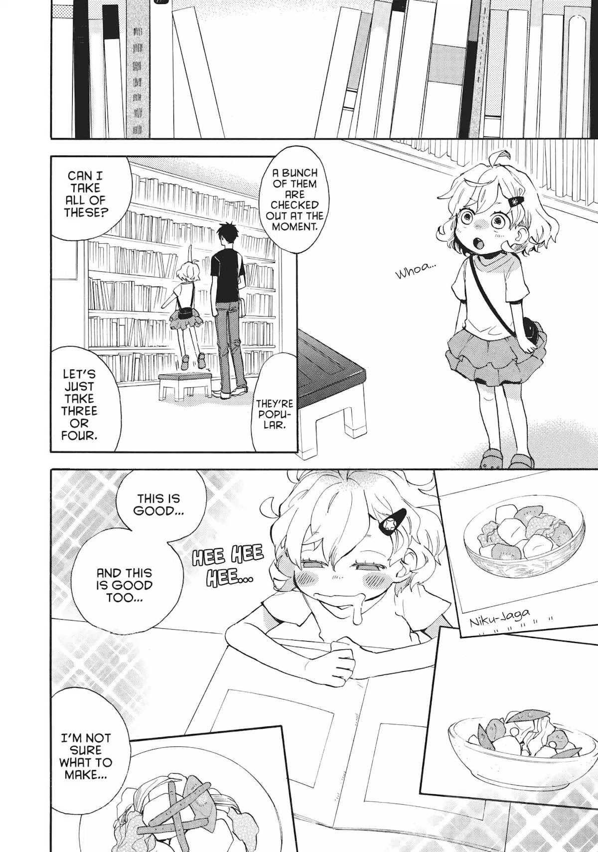 Amaama to Inazuma Chapter 43 page 6 - Chapter 43: My First Niku-Jaga