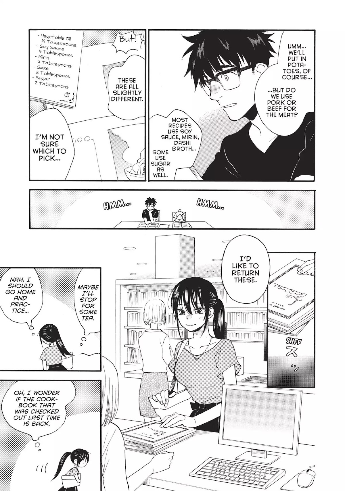 Amaama to Inazuma Chapter 43 page 7 - Chapter 43: My First Niku-Jaga