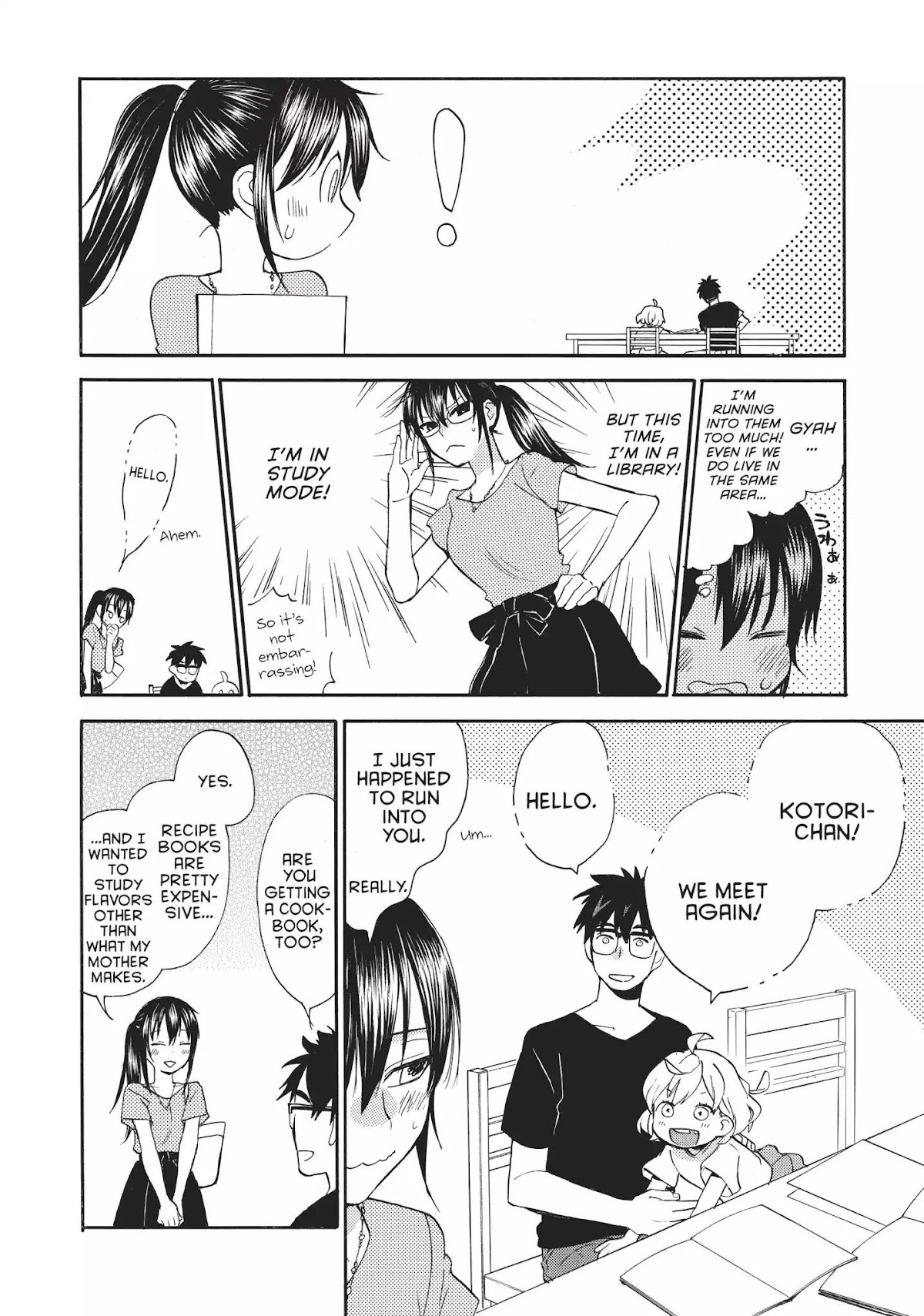 Amaama to Inazuma Chapter 43 page 8 - Chapter 43: My First Niku-Jaga