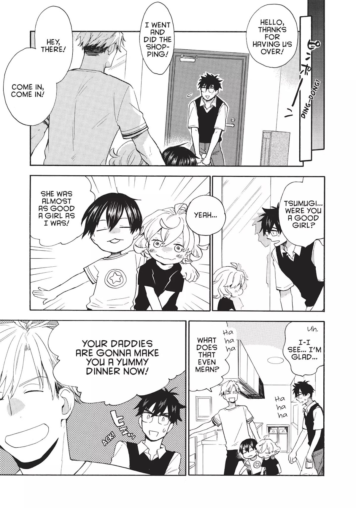 Amaama to Inazuma Chapter 44 page 17 - Chapter 44: It's Yummy! It's New! It's Fish Curry!