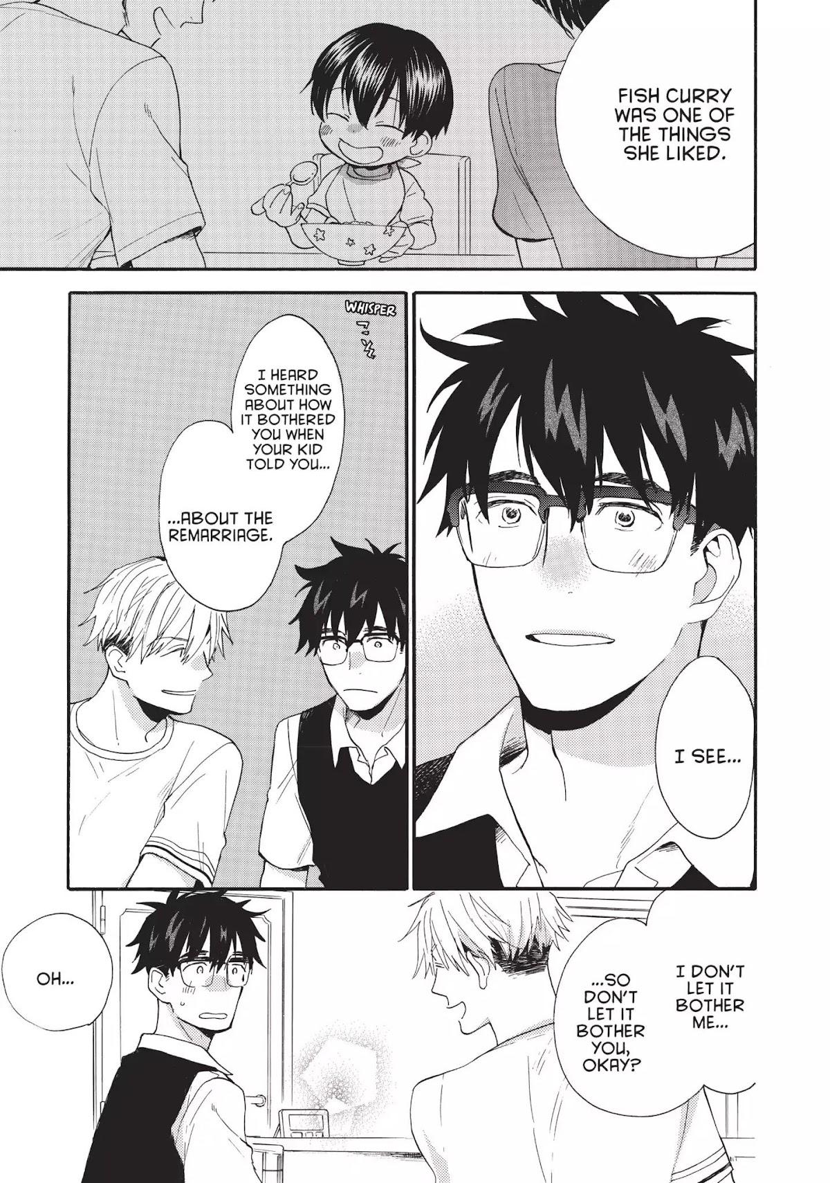 Amaama to Inazuma Chapter 44 page 21 - Chapter 44: It's Yummy! It's New! It's Fish Curry!