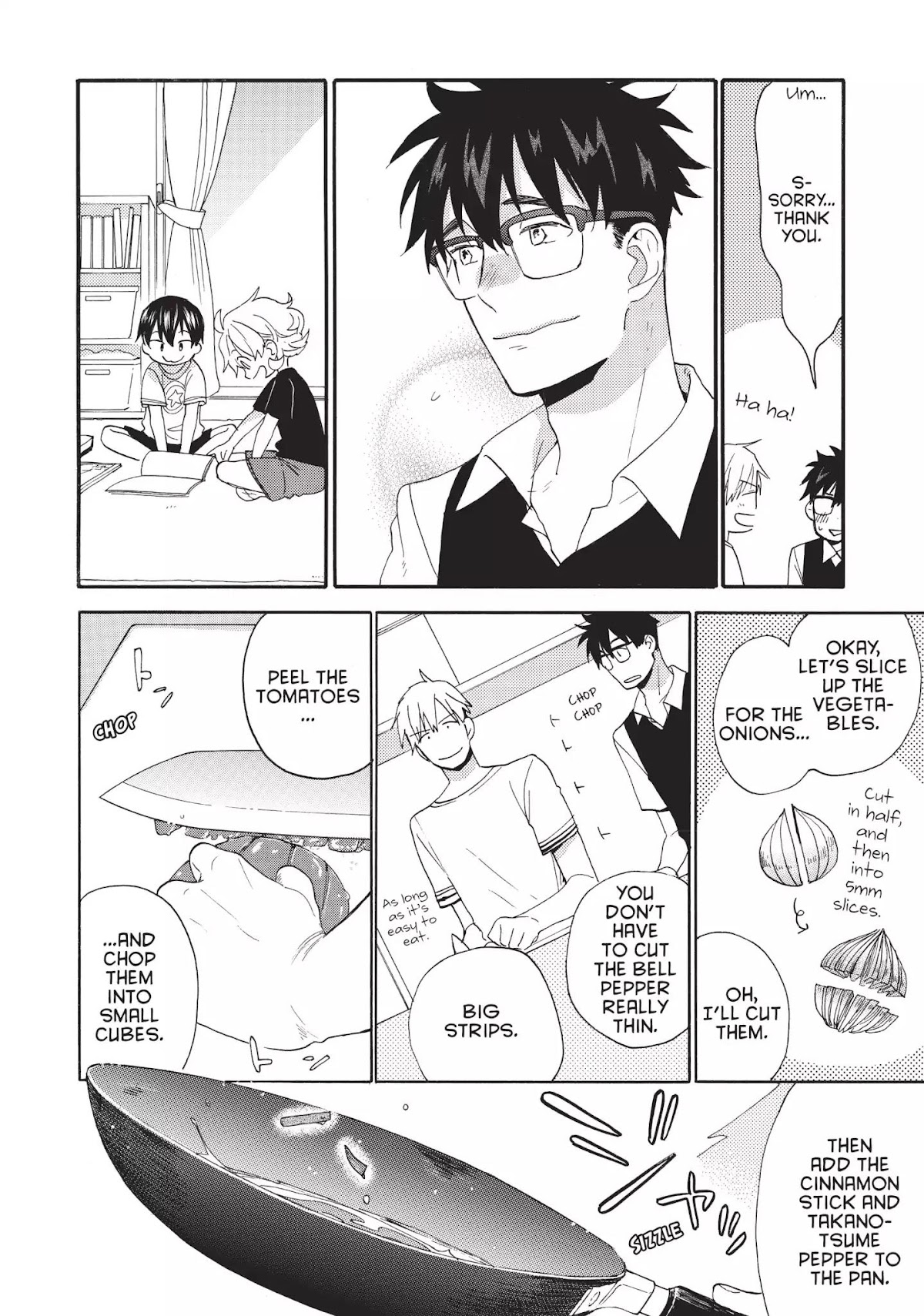Amaama to Inazuma Chapter 44 page 22 - Chapter 44: It's Yummy! It's New! It's Fish Curry!