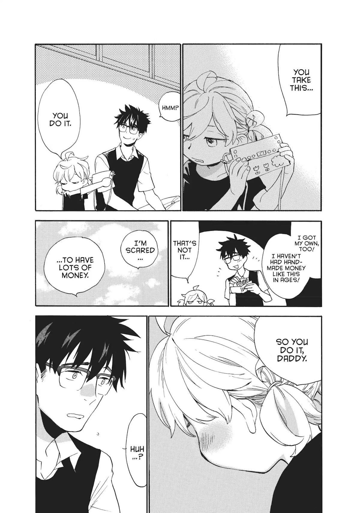 Amaama to Inazuma Chapter 46 page 20 - Chapter 46: Money and Dressing