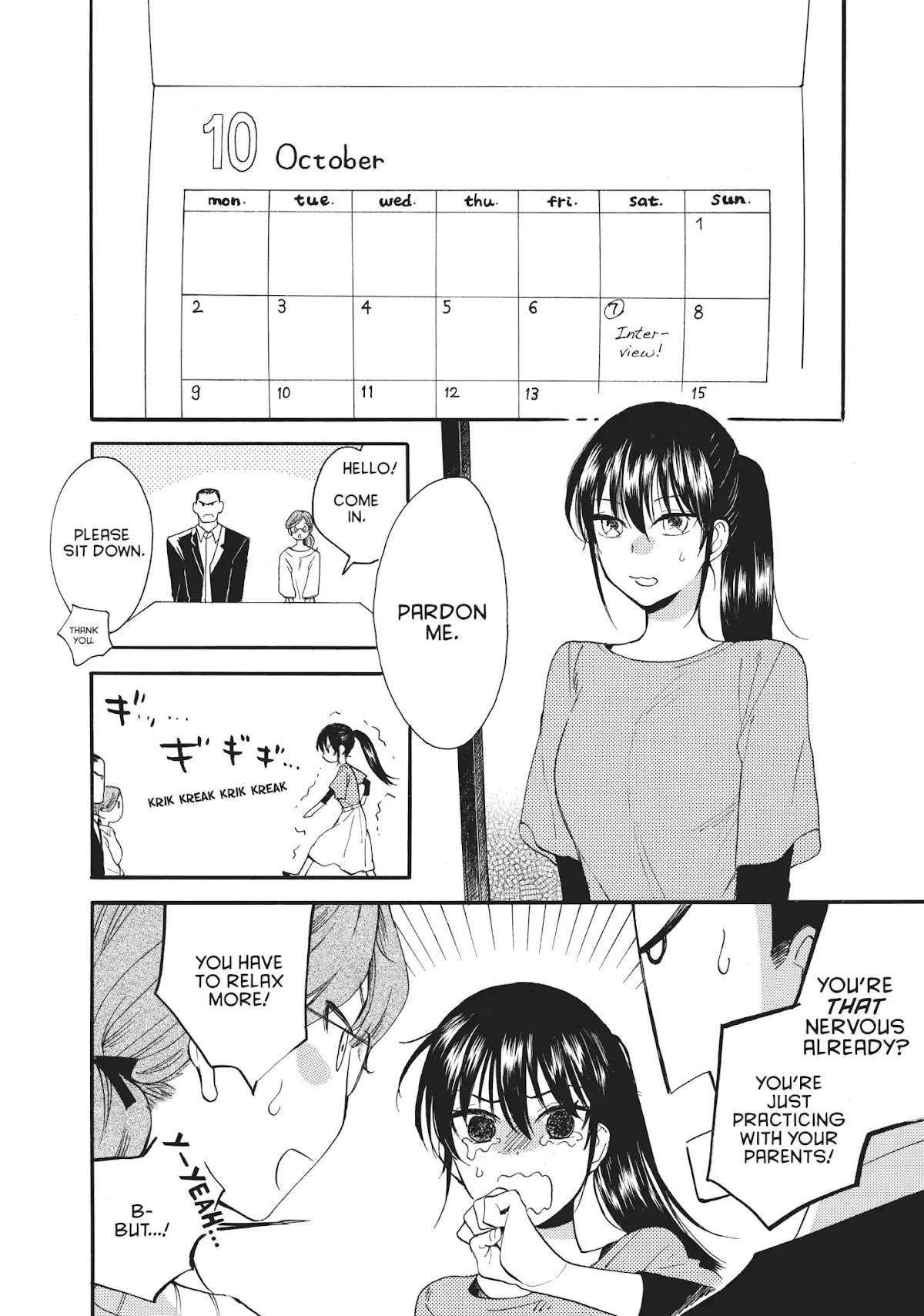 Amaama to Inazuma Chapter 47 page 2 - Chapter 47: Celebratory Sukiyaki