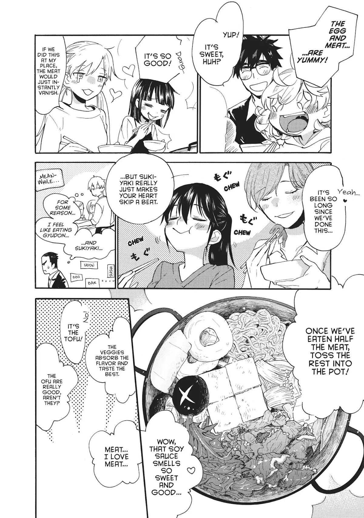 Amaama to Inazuma Chapter 47 page 30 - Chapter 47: Celebratory Sukiyaki