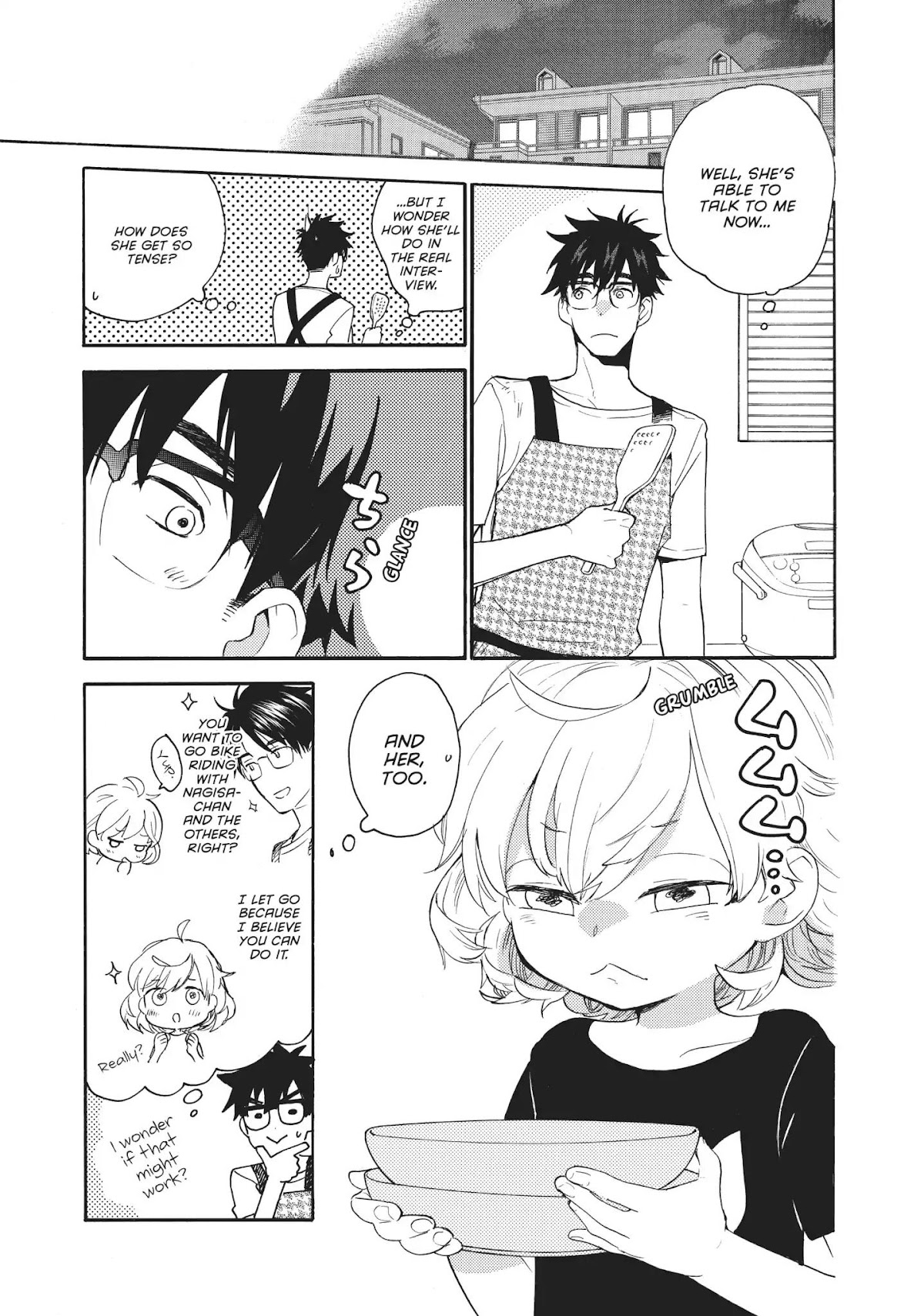 Amaama to Inazuma Chapter 47 page 9 - Chapter 47: Celebratory Sukiyaki