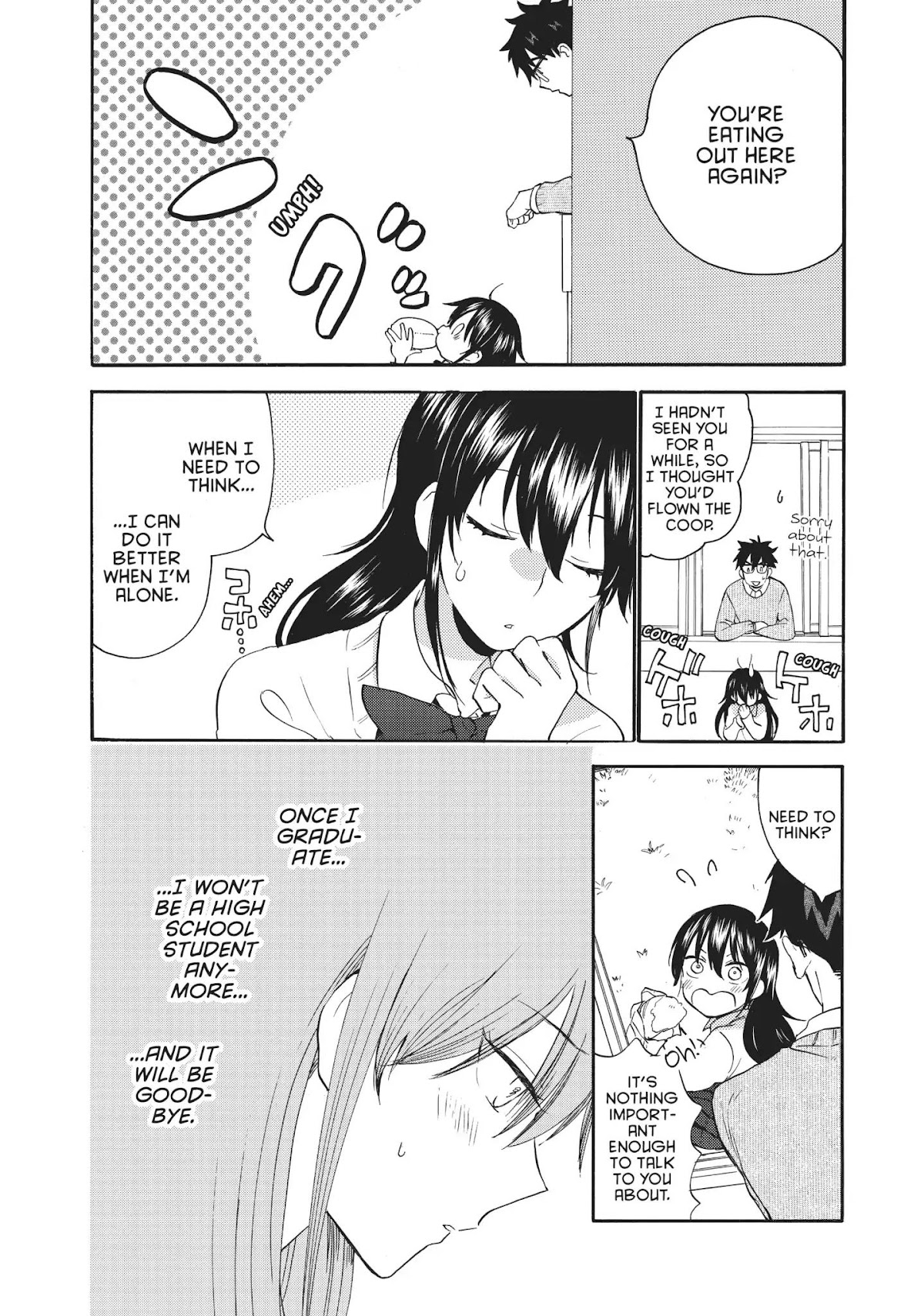 Amaama to Inazuma Chapter 48 page 12 - Chapter 48: Roe and Love and Get-Togethers