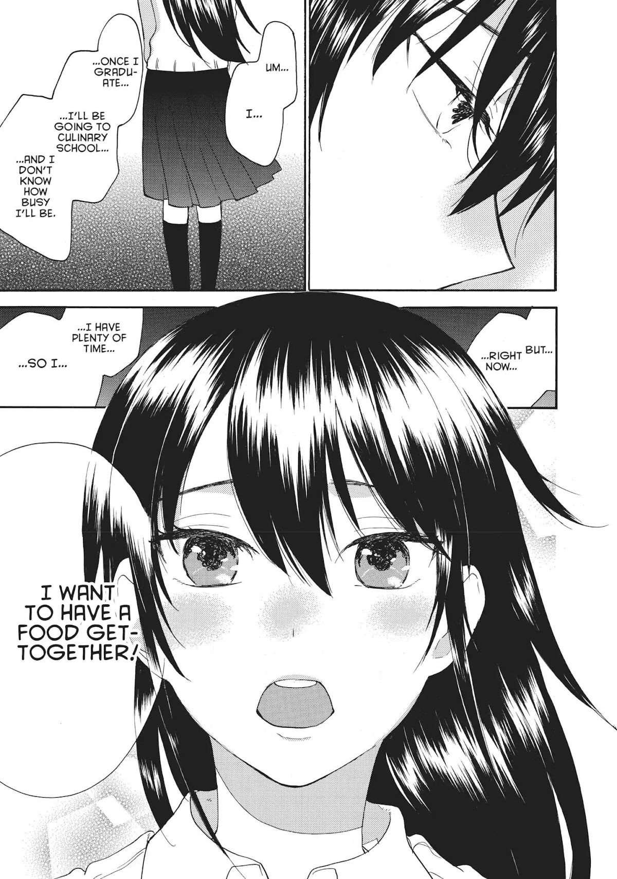 Amaama to Inazuma Chapter 48 page 13 - Chapter 48: Roe and Love and Get-Togethers