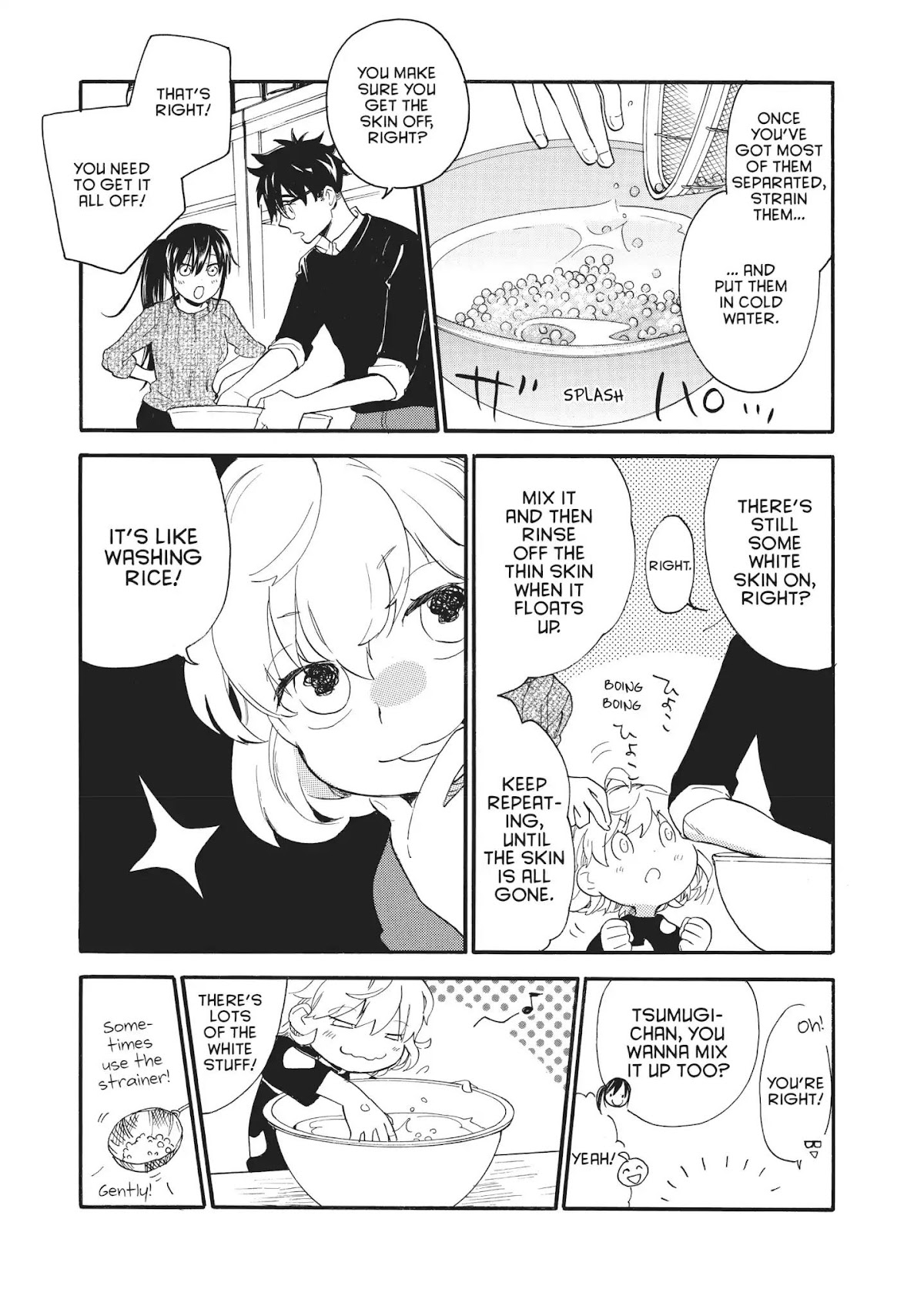 Amaama to Inazuma Chapter 48 page 21 - Chapter 48: Roe and Love and Get-Togethers
