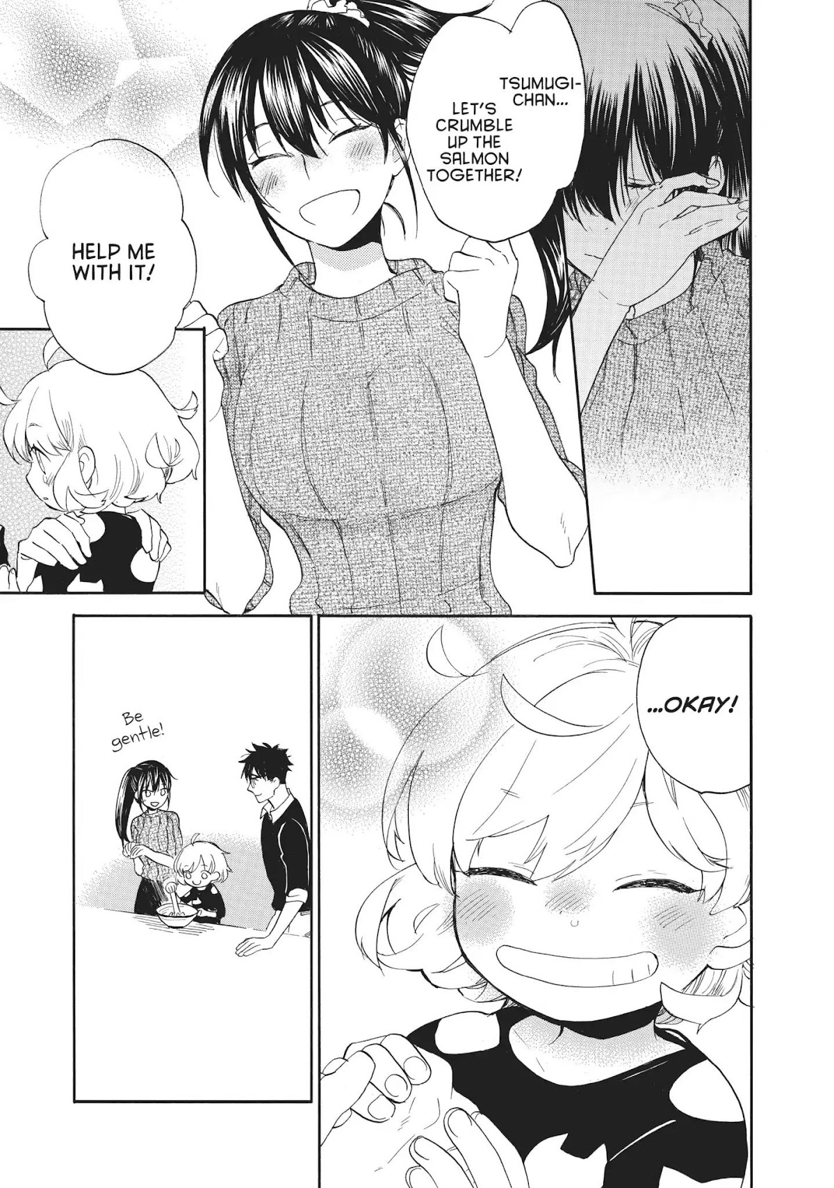 Amaama to Inazuma Chapter 48 page 27 - Chapter 48: Roe and Love and Get-Togethers