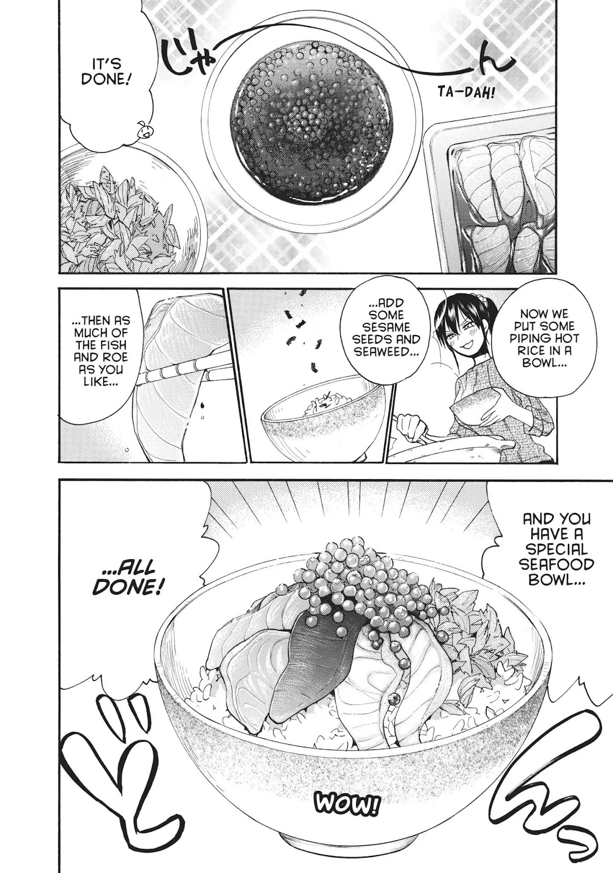 Amaama to Inazuma Chapter 48 page 28 - Chapter 48: Roe and Love and Get-Togethers