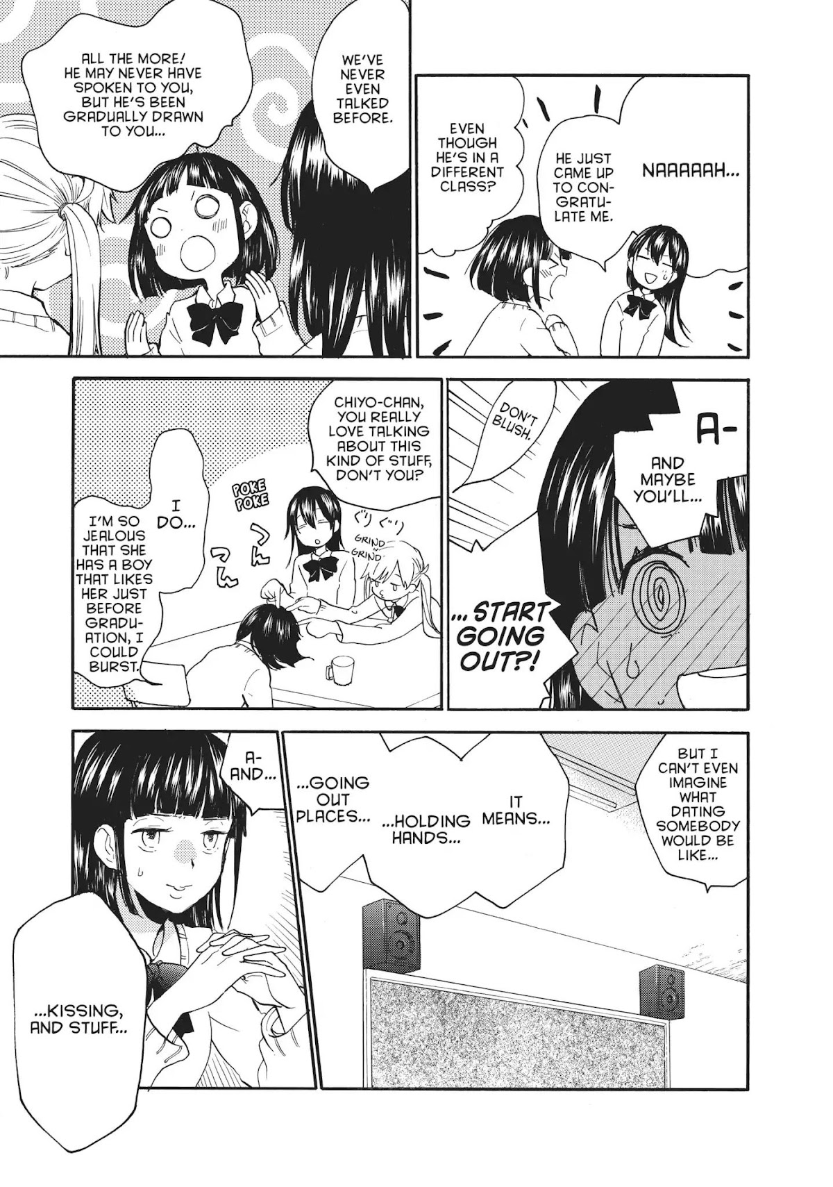 Amaama to Inazuma Chapter 48 page 5 - Chapter 48: Roe and Love and Get-Togethers