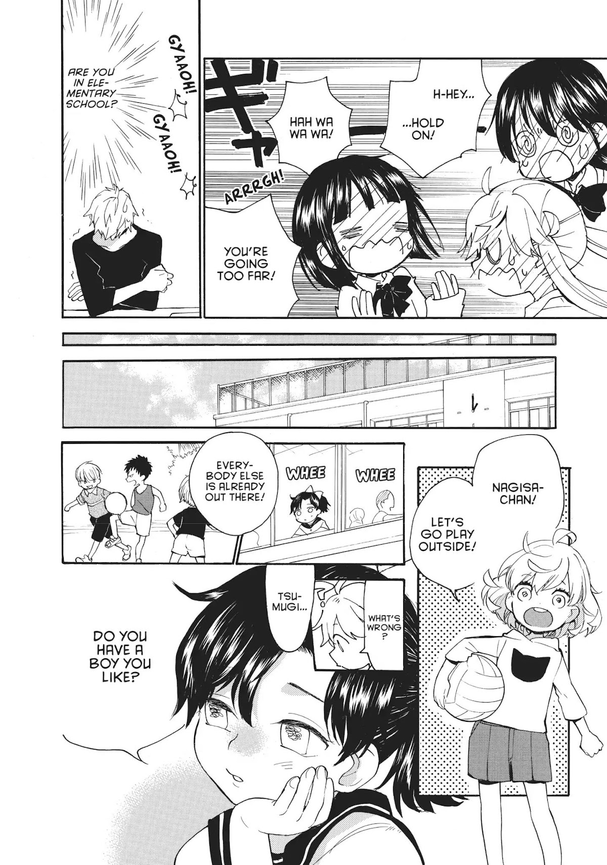 Amaama to Inazuma Chapter 48 page 6 - Chapter 48: Roe and Love and Get-Togethers