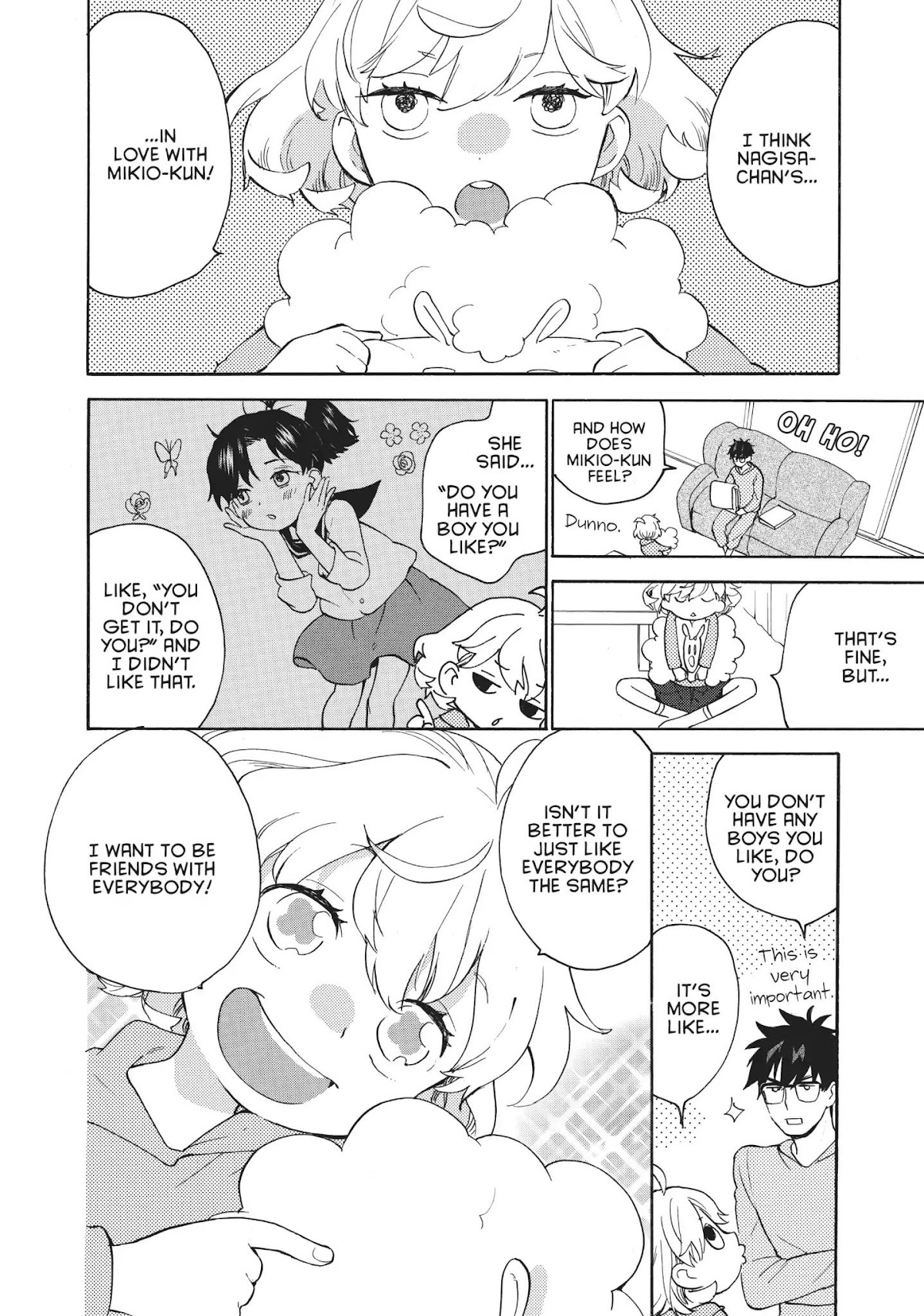 Amaama to Inazuma Chapter 48 page 8 - Chapter 48: Roe and Love and Get-Togethers