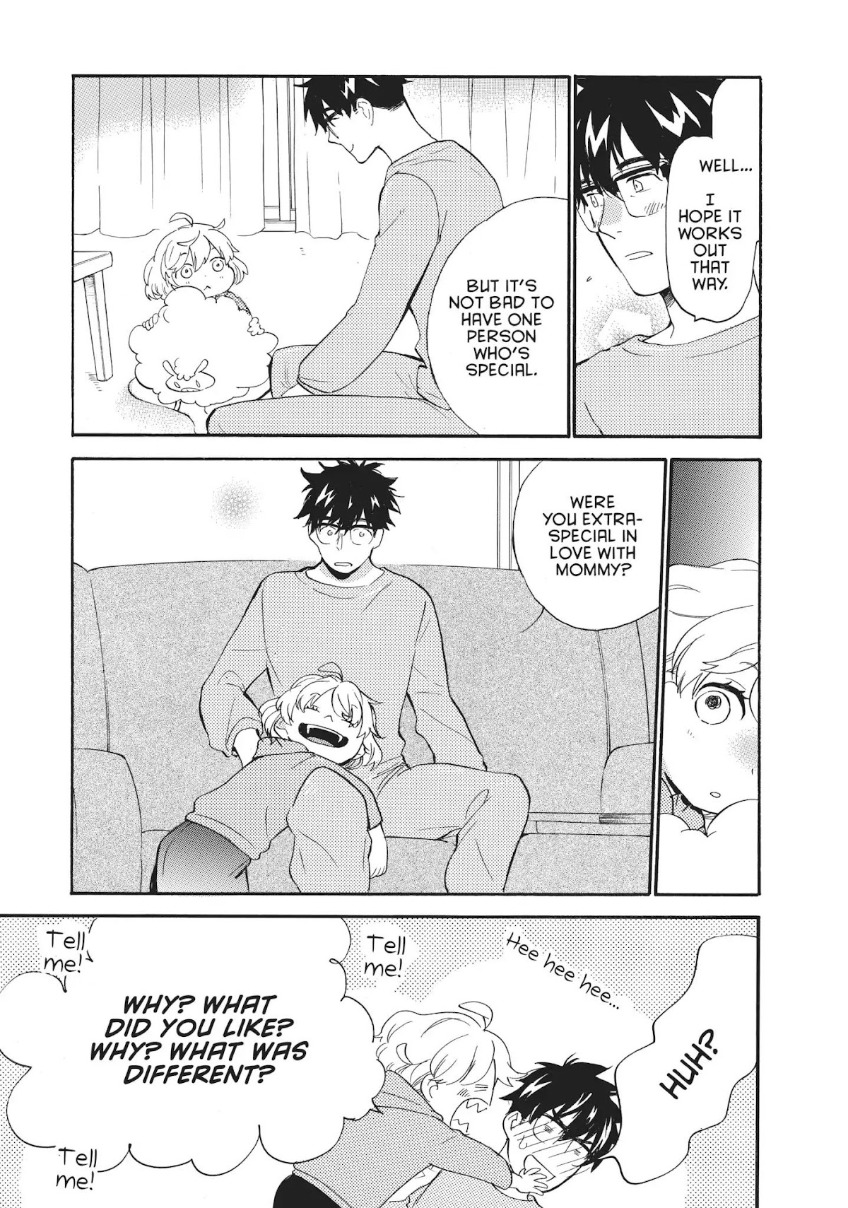 Amaama to Inazuma Chapter 48 page 9 - Chapter 48: Roe and Love and Get-Togethers