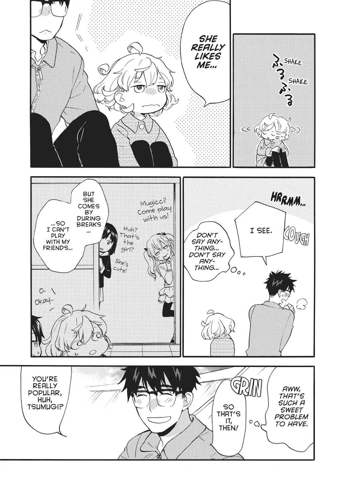 Amaama to Inazuma Chapter 49 page 13 - Chapter 49: Sunset at the Beach and Piping Hot Oden