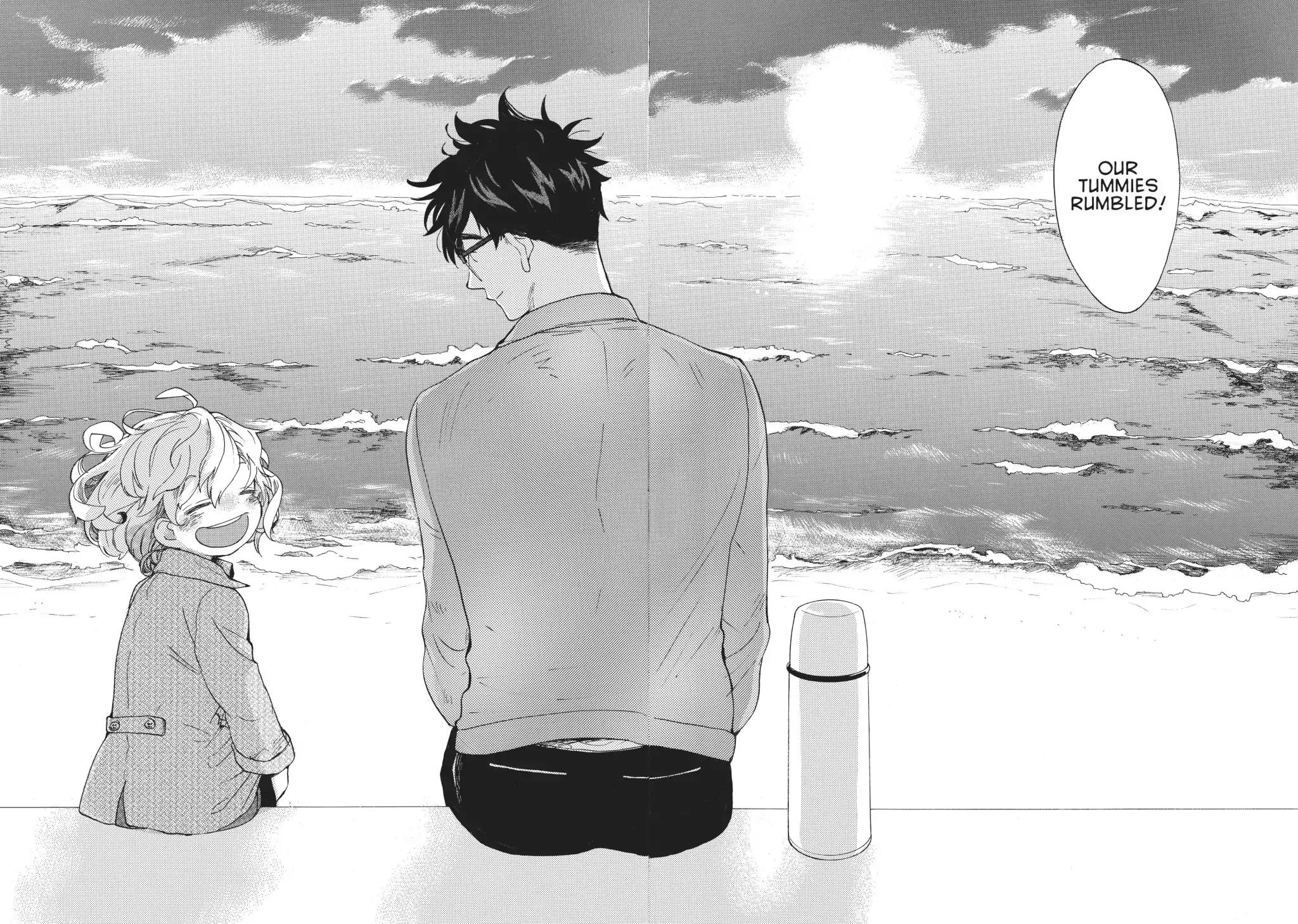 Amaama to Inazuma Chapter 49 page 20 - Chapter 49: Sunset at the Beach and Piping Hot Oden