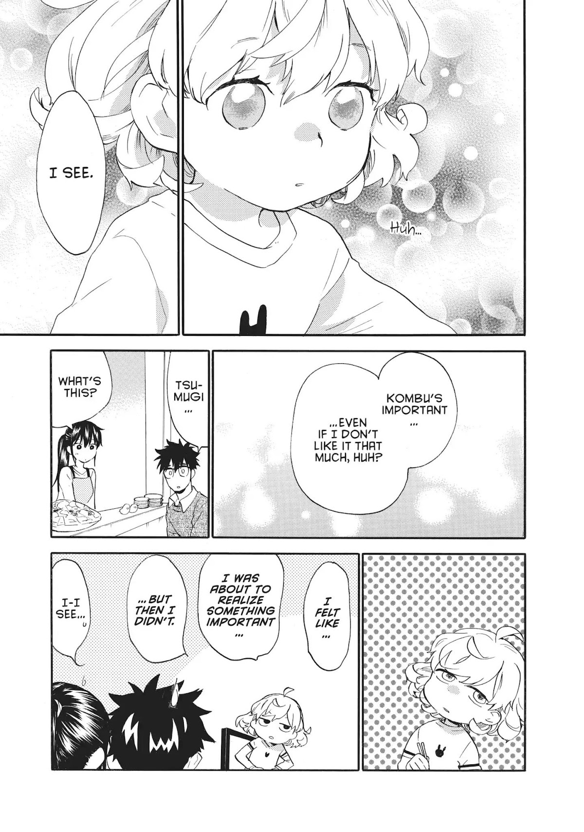 Amaama to Inazuma Chapter 49 page 28 - Chapter 49: Sunset at the Beach and Piping Hot Oden