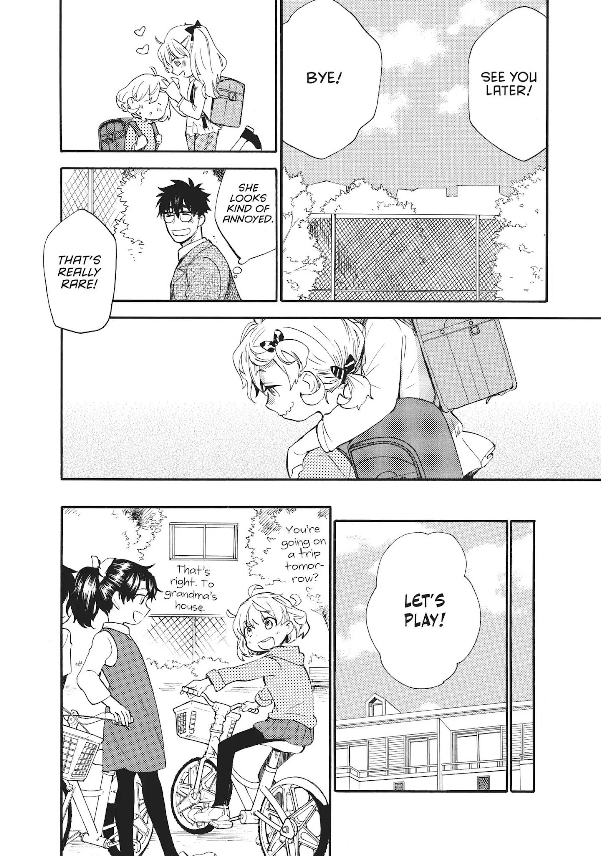 Amaama to Inazuma Chapter 49 page 4 - Chapter 49: Sunset at the Beach and Piping Hot Oden