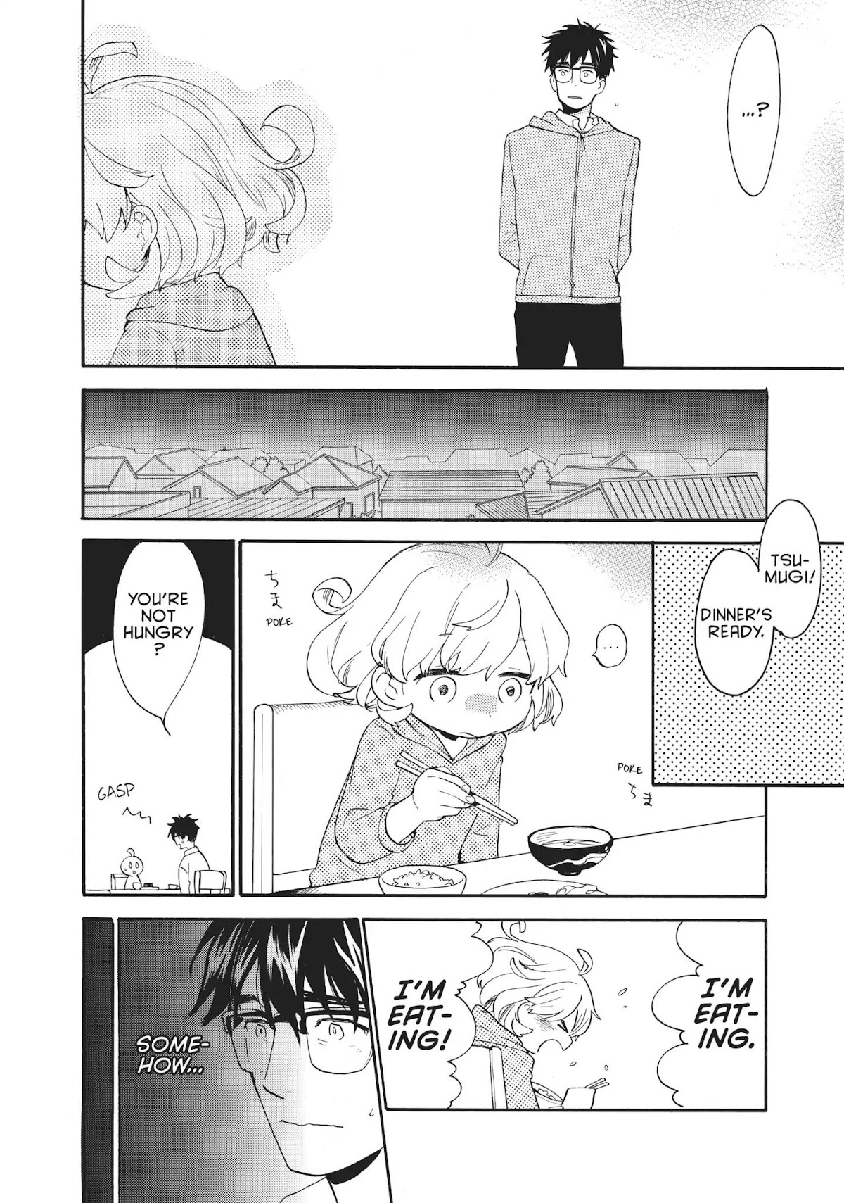 Amaama to Inazuma Chapter 49 page 6 - Chapter 49: Sunset at the Beach and Piping Hot Oden