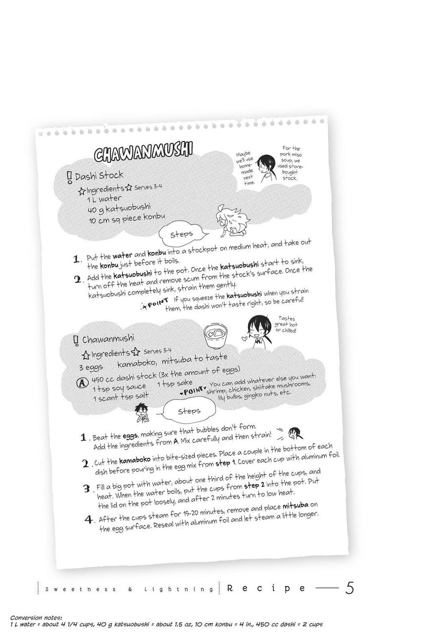 Amaama to Inazuma Chapter 5 page 33 - Chapter 5 : Daddy's Restaurant: "You Got a Cold" Special