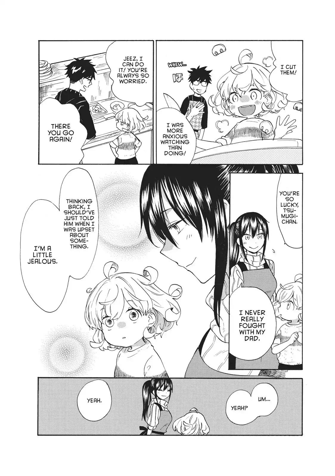 Amaama to Inazuma Chapter 50 page 23 - Chapter 50: Make-Peach Rice Omelettes