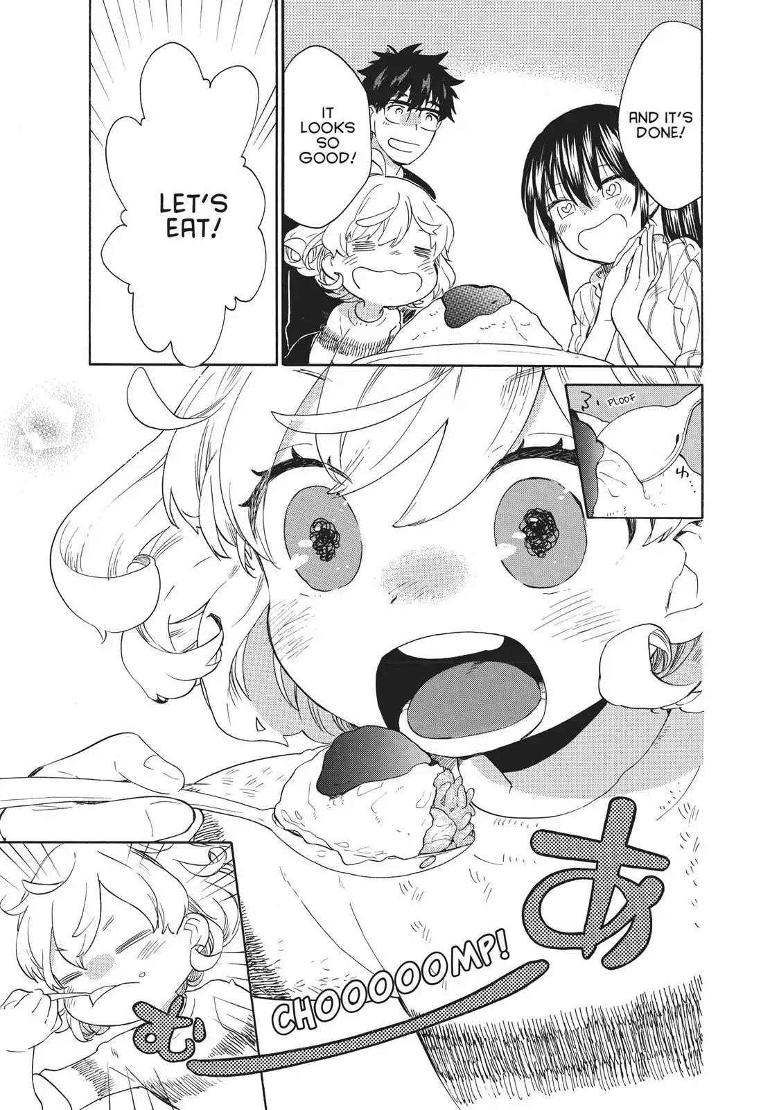 Amaama to Inazuma Chapter 50 page 29 - Chapter 50: Make-Peach Rice Omelettes