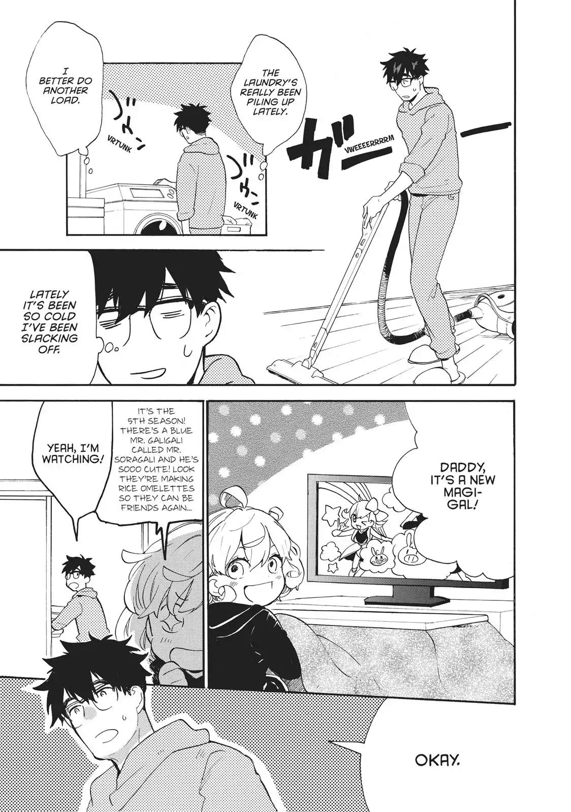 Amaama to Inazuma Chapter 50 page 3 - Chapter 50: Make-Peach Rice Omelettes