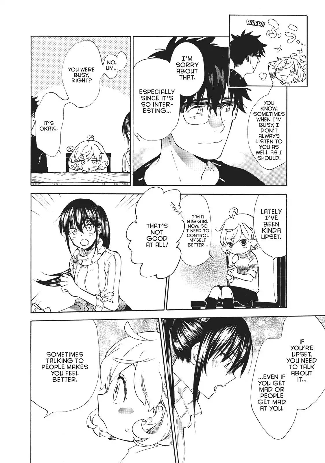Amaama to Inazuma Chapter 50 page 32 - Chapter 50: Make-Peach Rice Omelettes