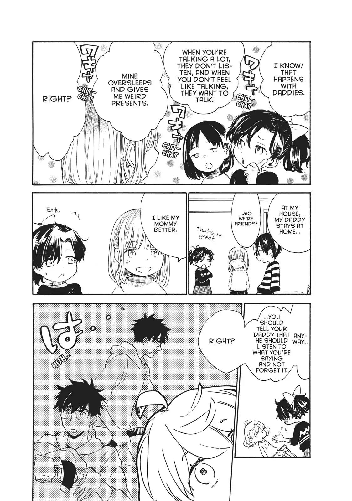 Amaama to Inazuma Chapter 50 page 8 - Chapter 50: Make-Peach Rice Omelettes