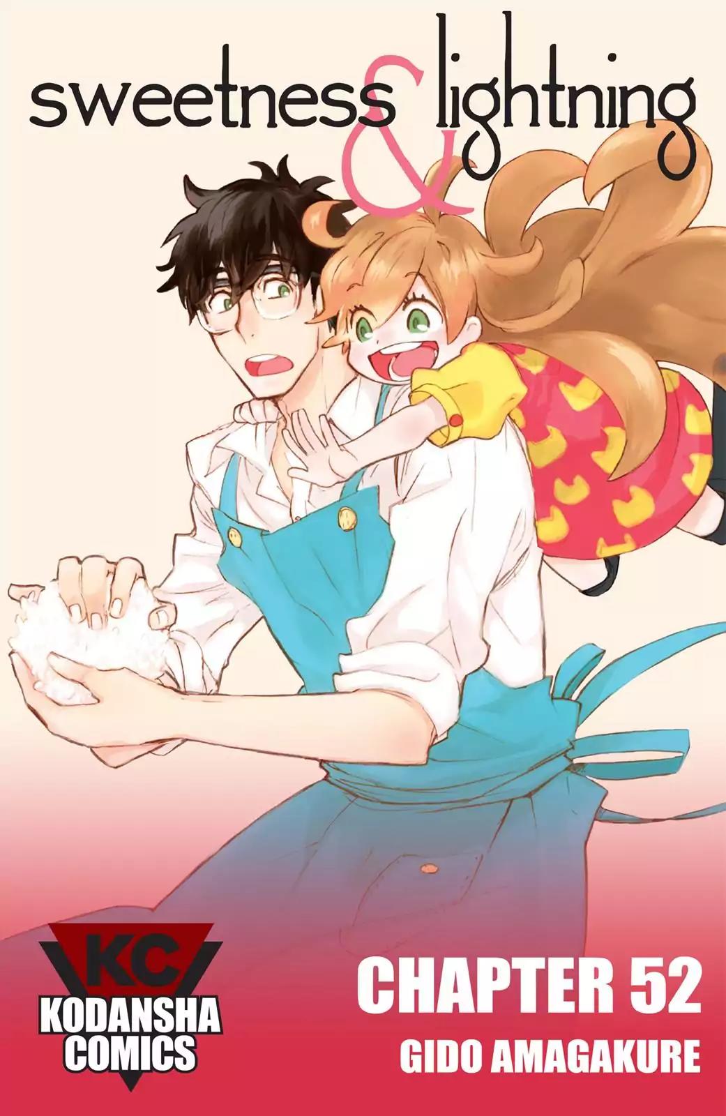Amaama to Inazuma Chapter 52 page 1 - Chapter 52: Pizza and Celebration of Chocolate