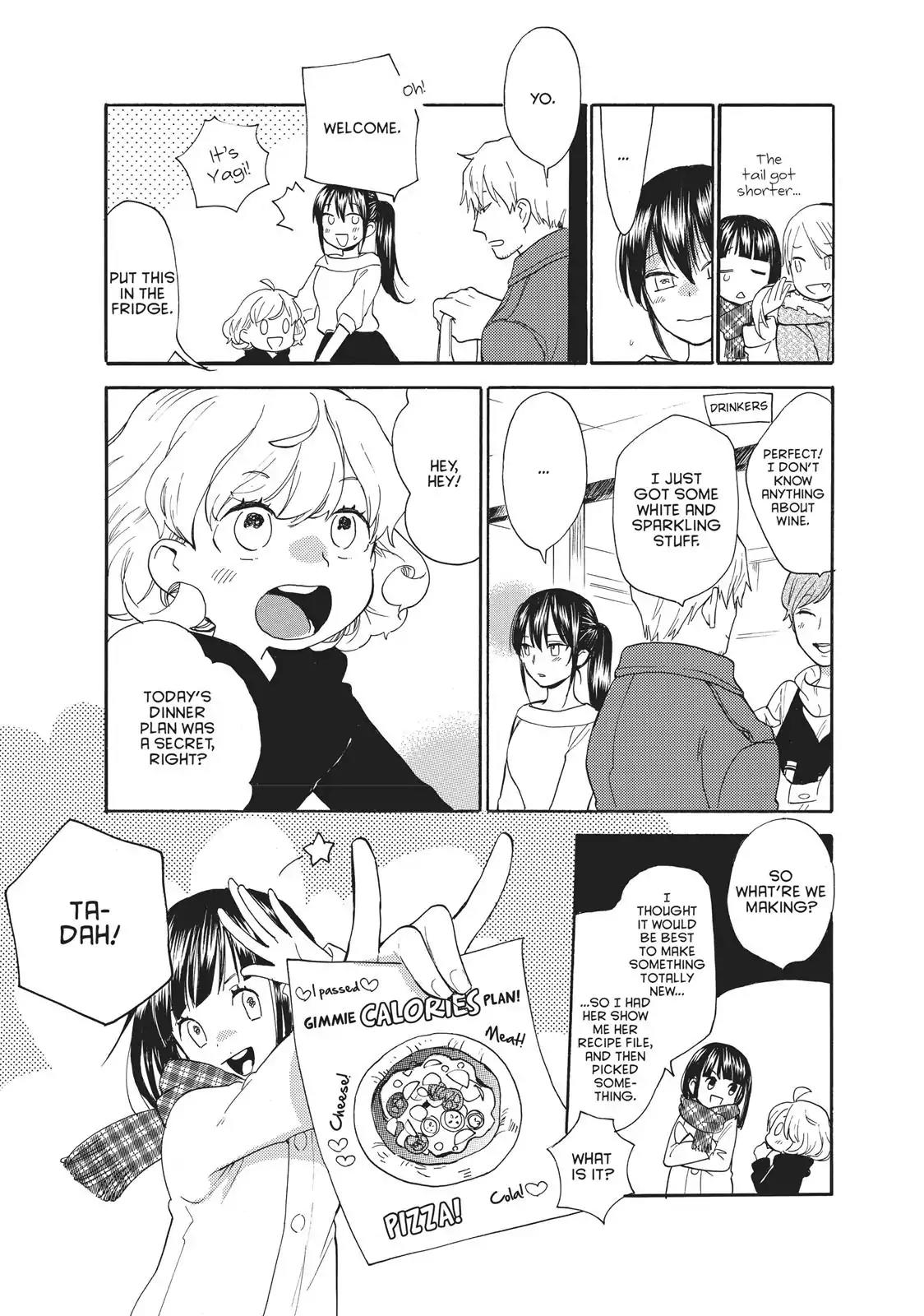 Amaama to Inazuma Chapter 52 page 14 - Chapter 52: Pizza and Celebration of Chocolate