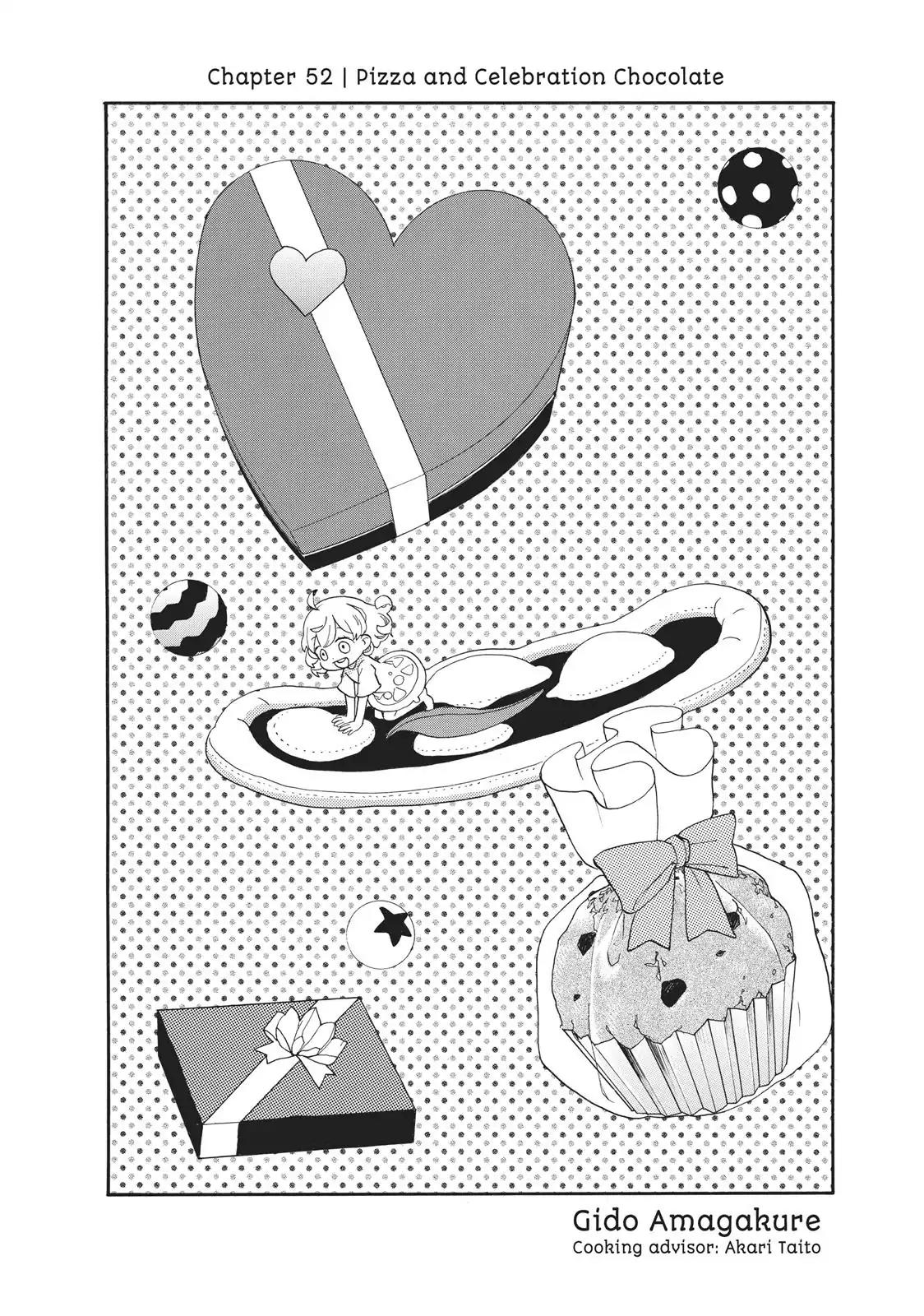 Amaama to Inazuma Chapter 52 page 2 - Chapter 52: Pizza and Celebration of Chocolate