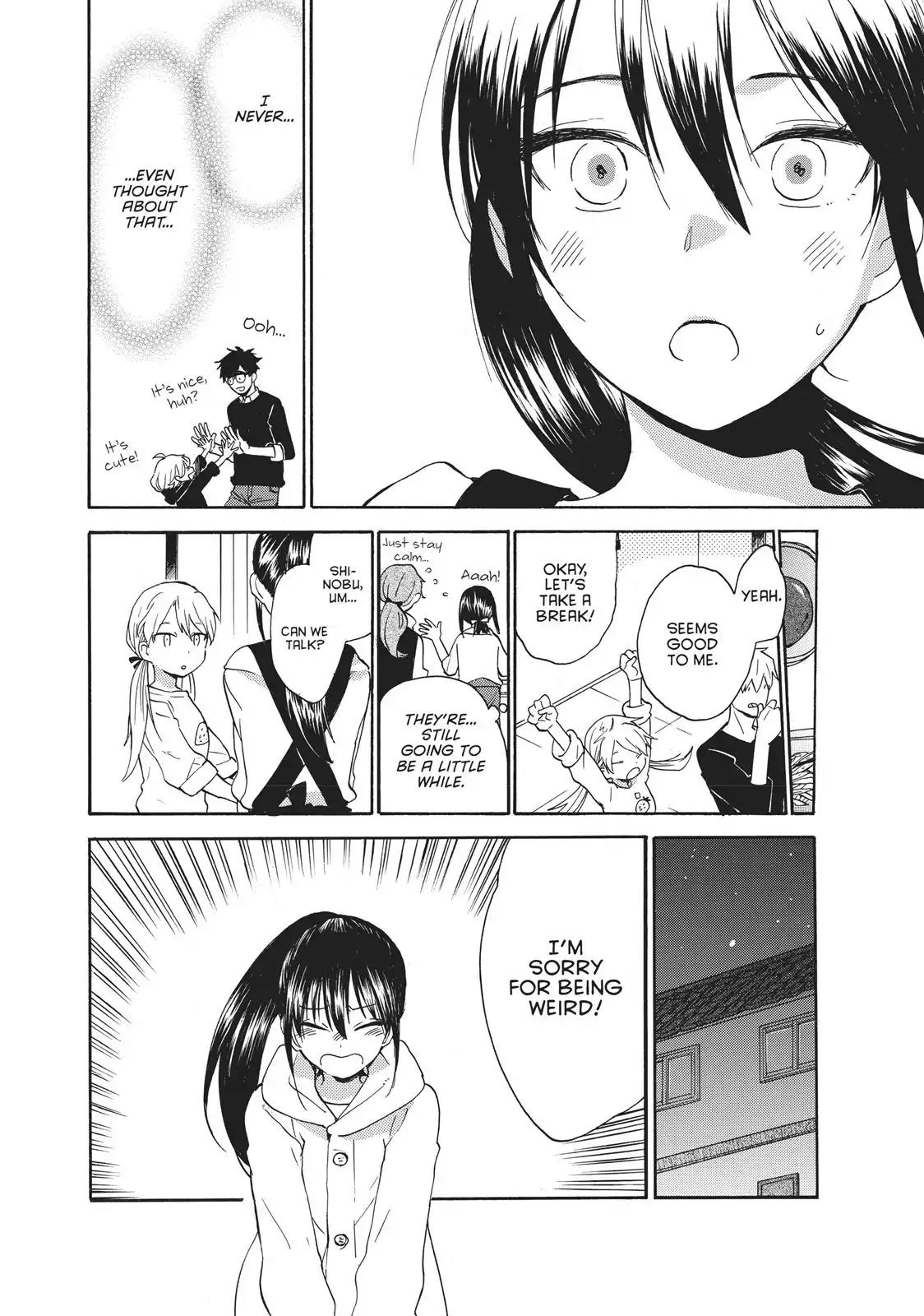 Amaama to Inazuma Chapter 52 page 23 - Chapter 52: Pizza and Celebration of Chocolate