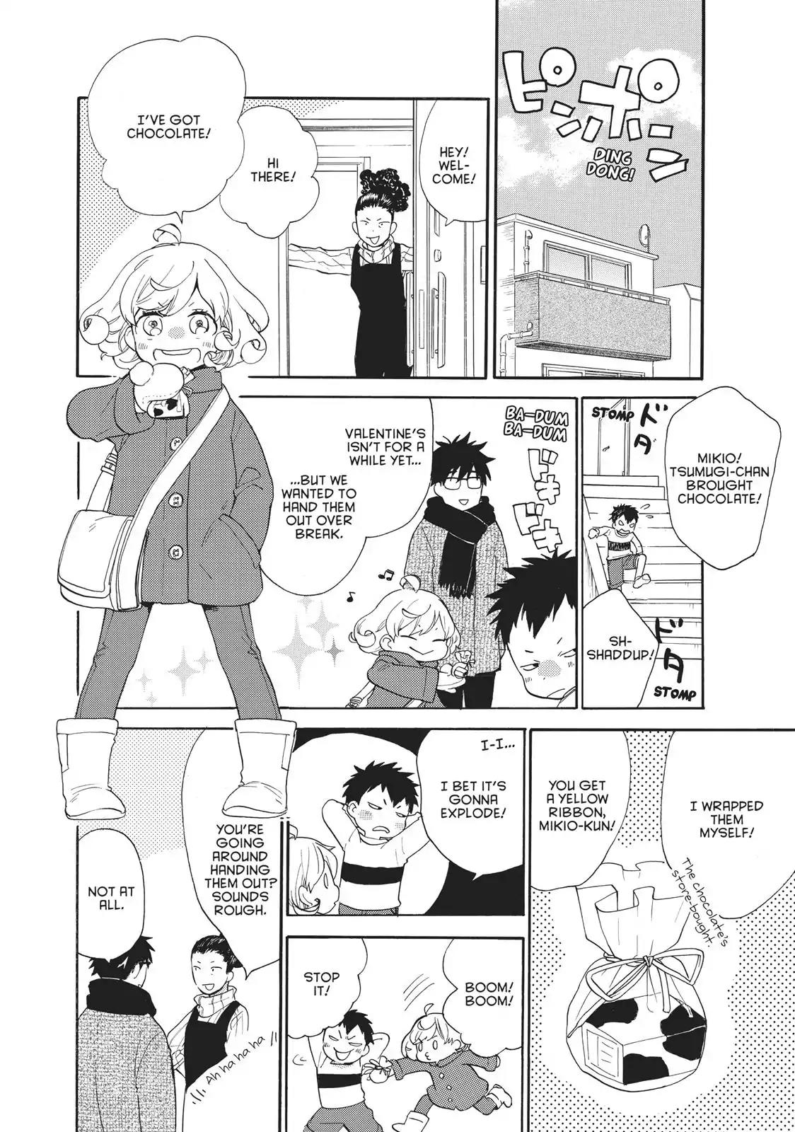 Amaama to Inazuma Chapter 52 page 3 - Chapter 52: Pizza and Celebration of Chocolate