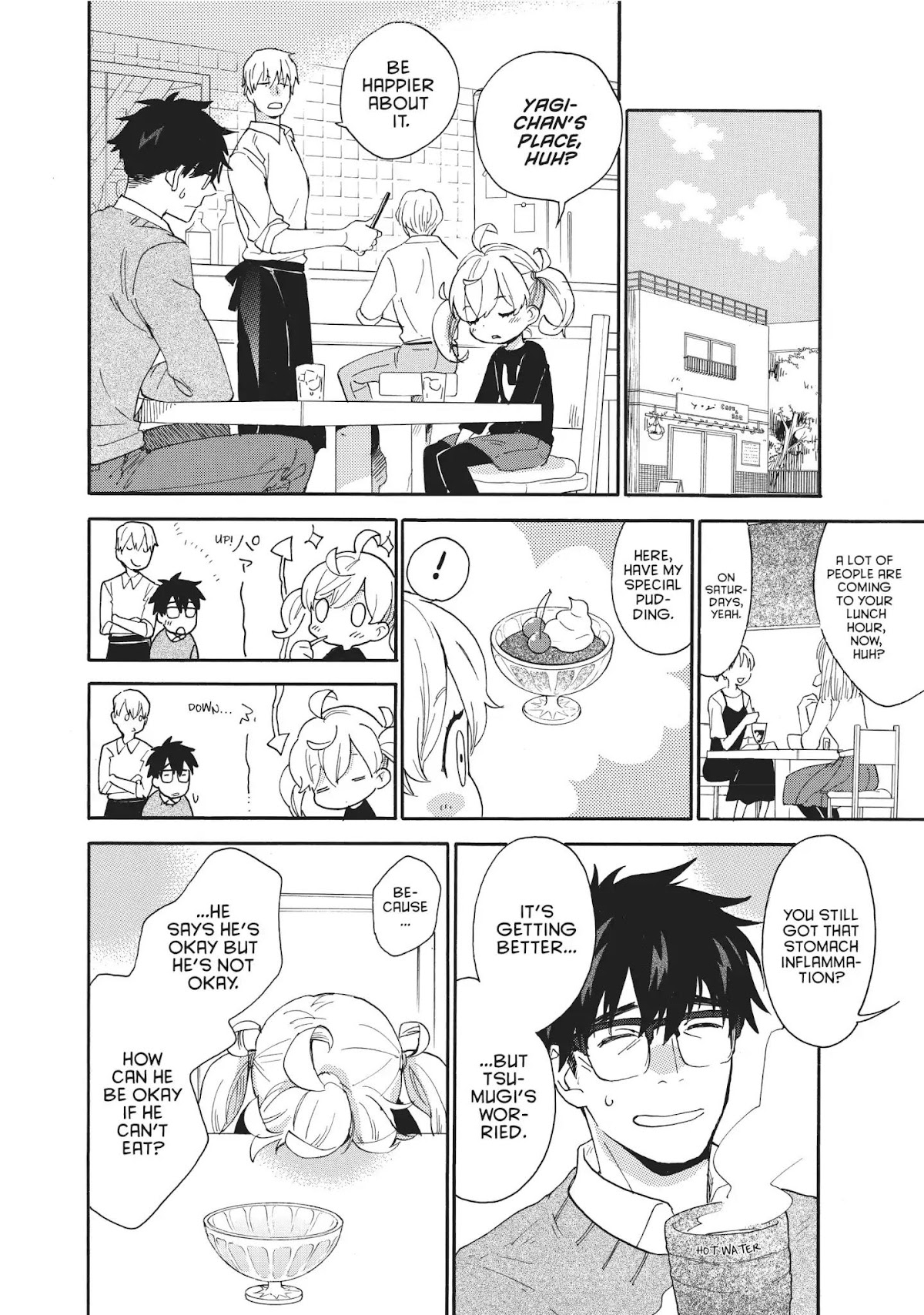 Amaama to Inazuma Chapter 55 page 15 - Chapter 55: Cheer up! Golden Fried Rice