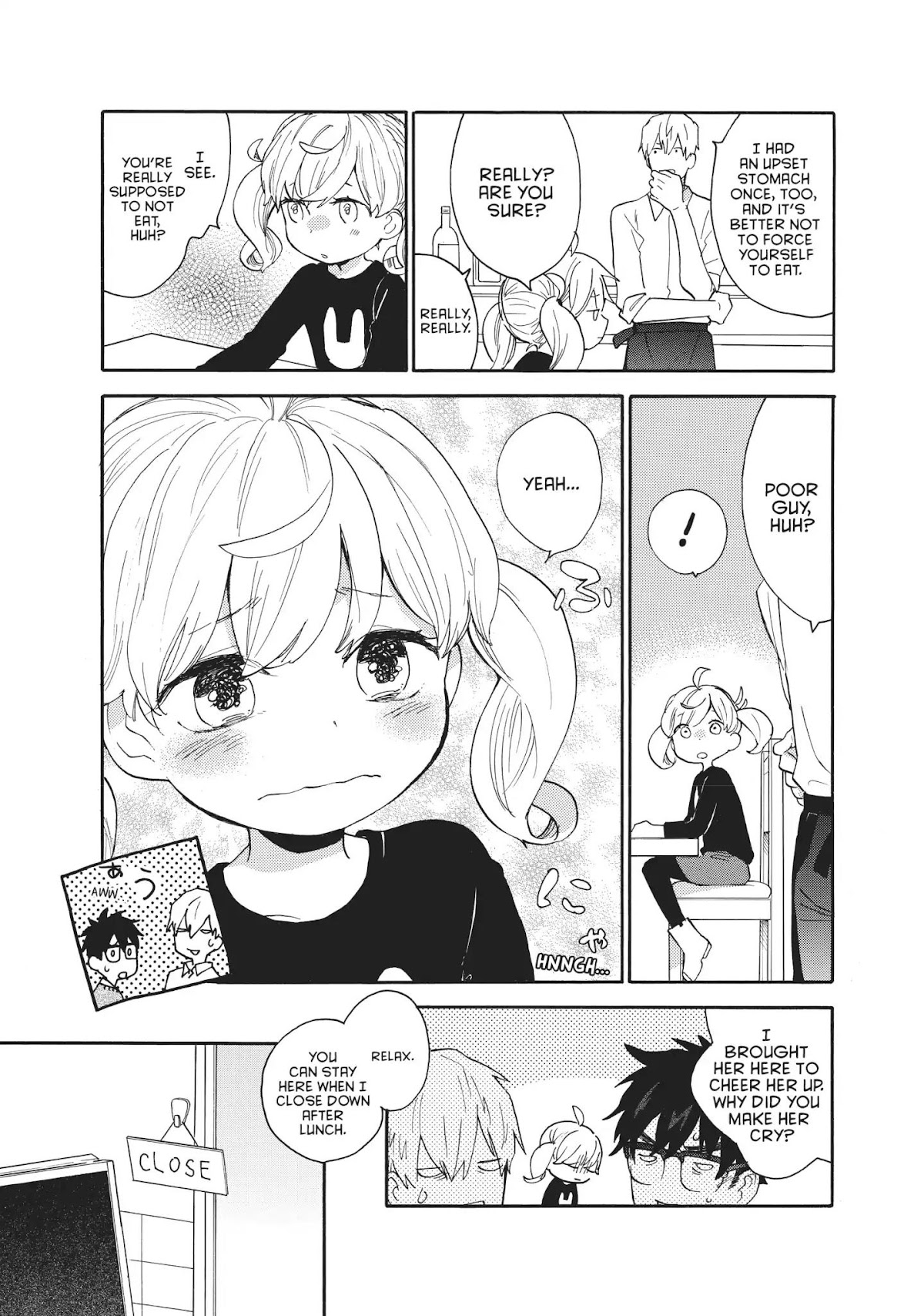 Amaama to Inazuma Chapter 55 page 16 - Chapter 55: Cheer up! Golden Fried Rice