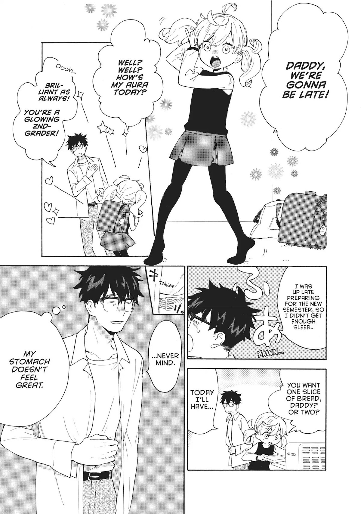 Amaama to Inazuma Chapter 55 page 2 - Chapter 55: Cheer up! Golden Fried Rice