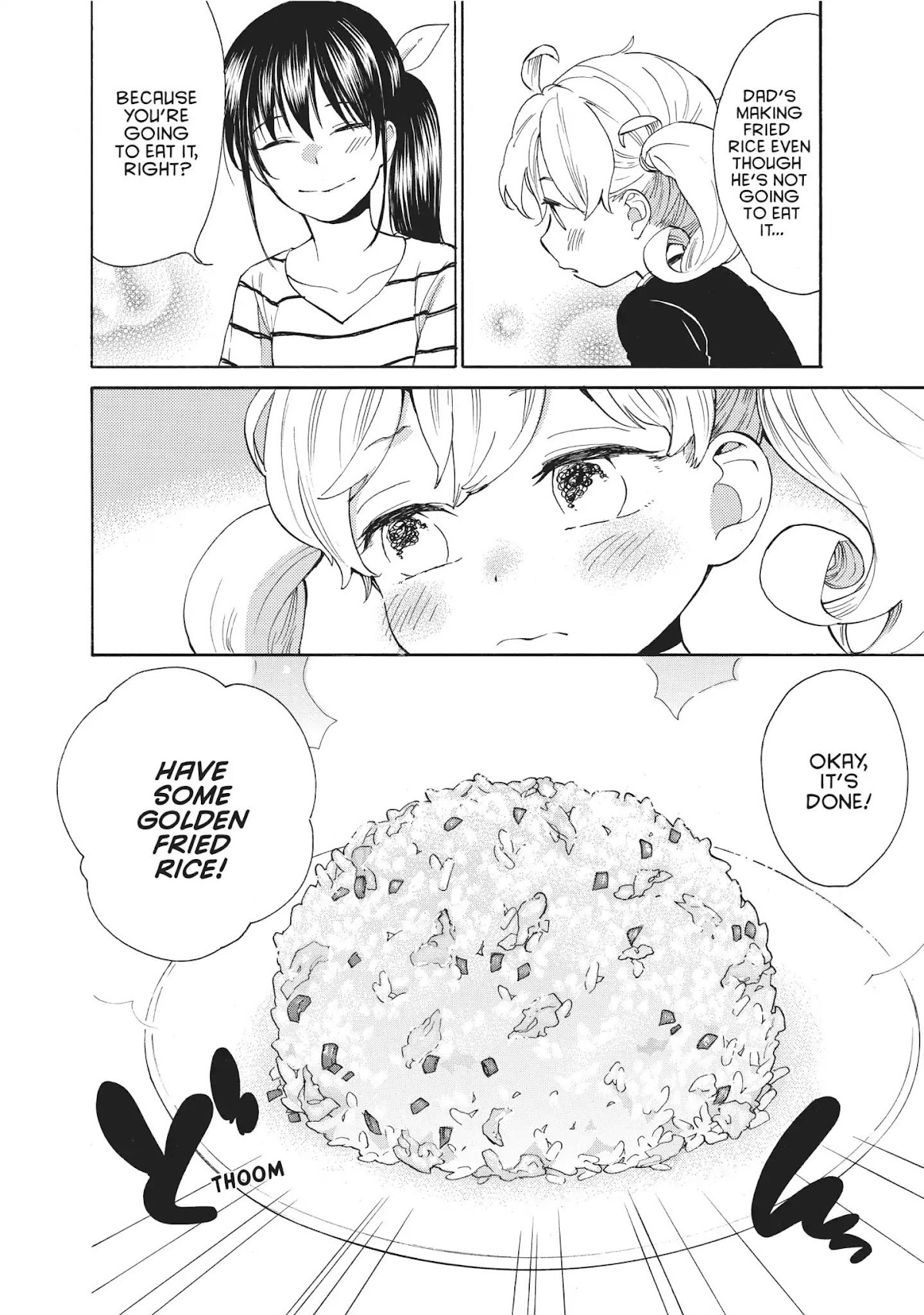 Amaama to Inazuma Chapter 55 page 25 - Chapter 55: Cheer up! Golden Fried Rice