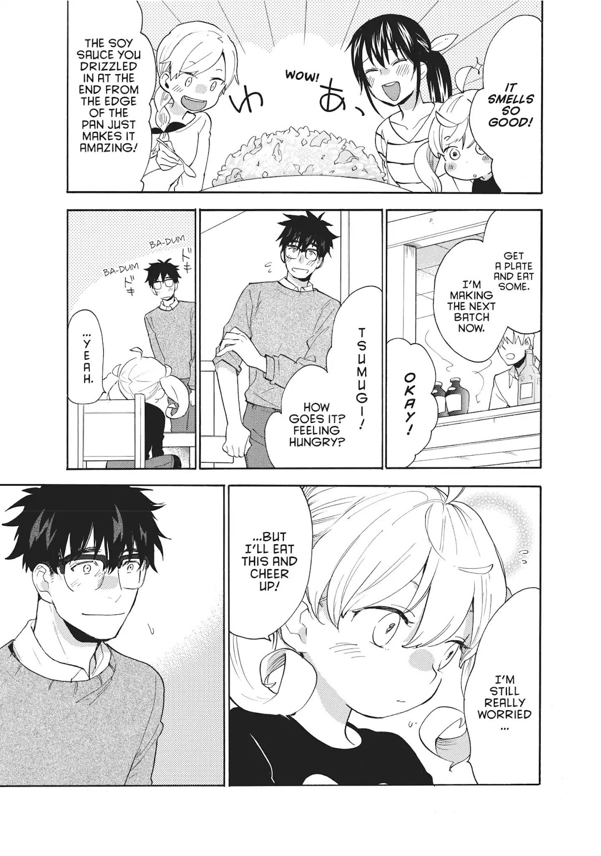Amaama to Inazuma Chapter 55 page 26 - Chapter 55: Cheer up! Golden Fried Rice