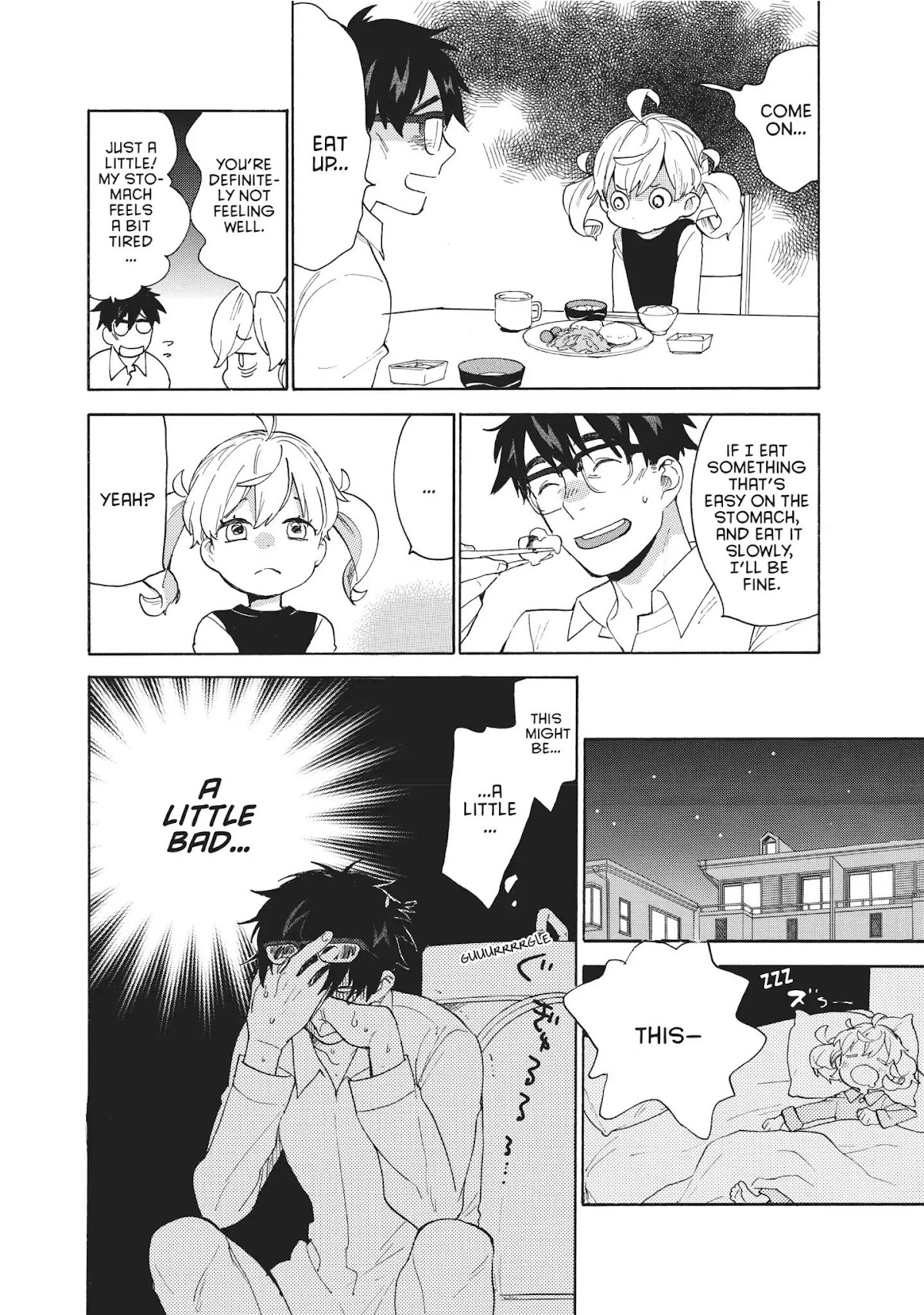 Amaama to Inazuma Chapter 55 page 7 - Chapter 55: Cheer up! Golden Fried Rice