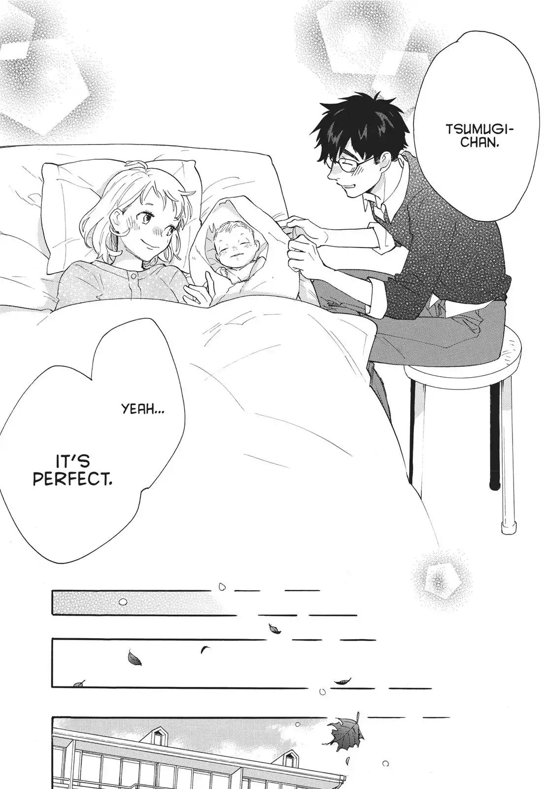 Amaama to Inazuma Chapter 56.5 page 23 - Vol.11 Chapter Extra: Mommy and Daddy and Nice to Meet You