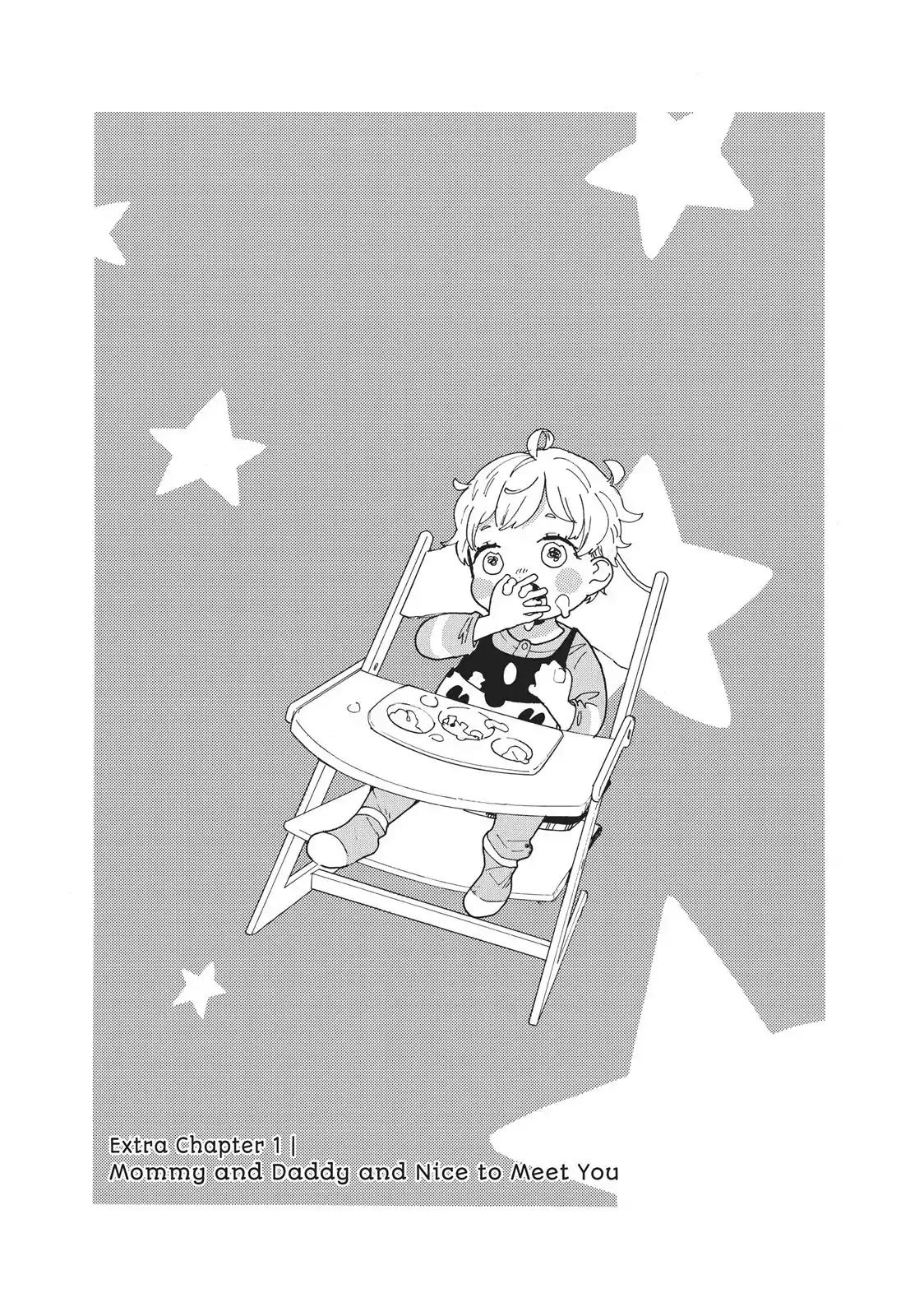 Amaama to Inazuma Chapter 56.5 page 3 - Vol.11 Chapter Extra: Mommy and Daddy and Nice to Meet You