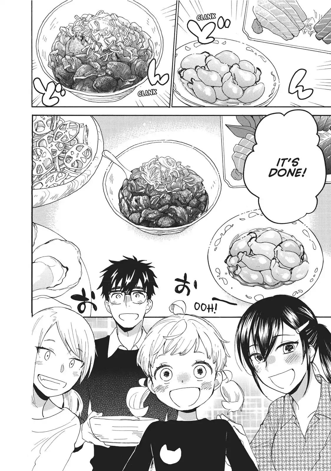 Amaama to Inazuma Chapter 56.6 page 11 - Vol.11 Chapter Extra: Sake and Snacks and Grown-Ups and Kids