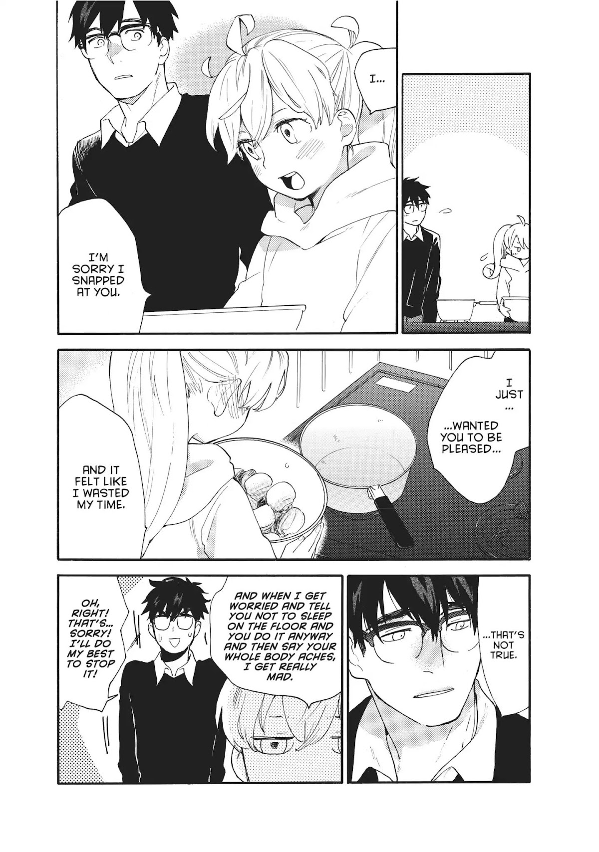 Amaama to Inazuma Chapter 56.8 page 19 - Vol.11 Chapter Extra: Braised Pork Belly And a Rebellious Phase