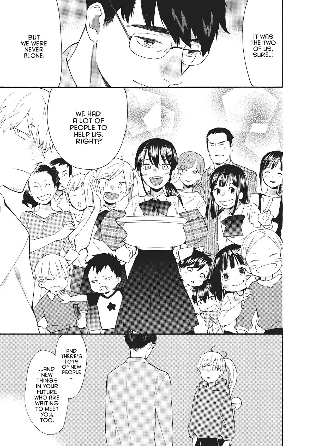 Amaama to Inazuma Chapter 56.9 page 22 - Vol.11 Chapter Extra: So Long And Home Cooking