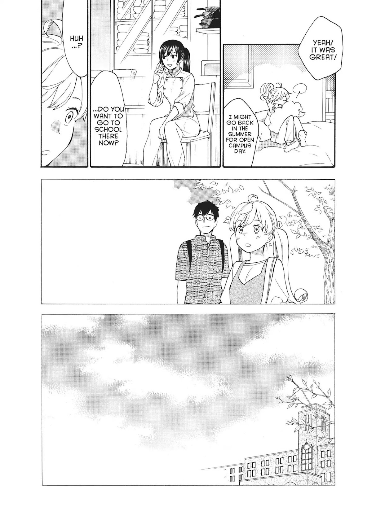 Amaama to Inazuma Chapter 56.9 page 26 - Vol.11 Chapter Extra: So Long And Home Cooking