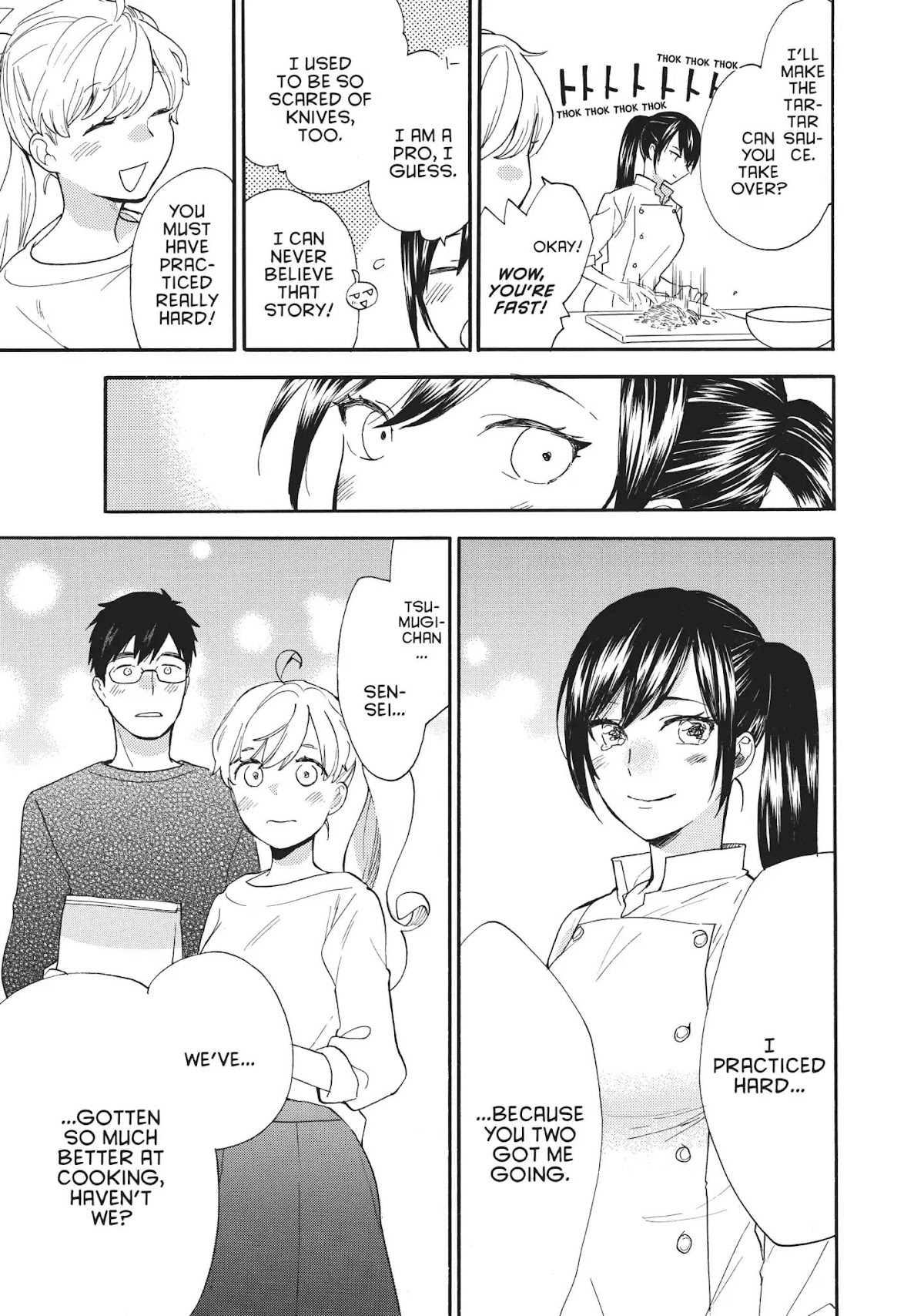 Amaama to Inazuma Chapter 56.9 page 32 - Vol.11 Chapter Extra: So Long And Home Cooking