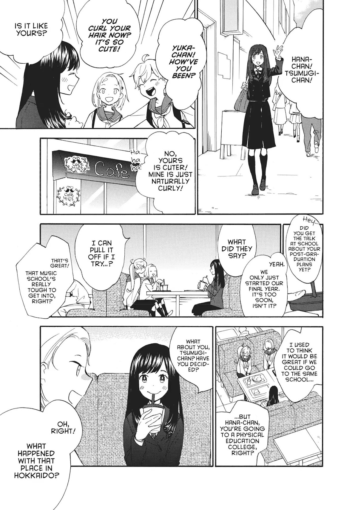 Amaama to Inazuma Chapter 56.9 page 8 - Vol.11 Chapter Extra: So Long And Home Cooking